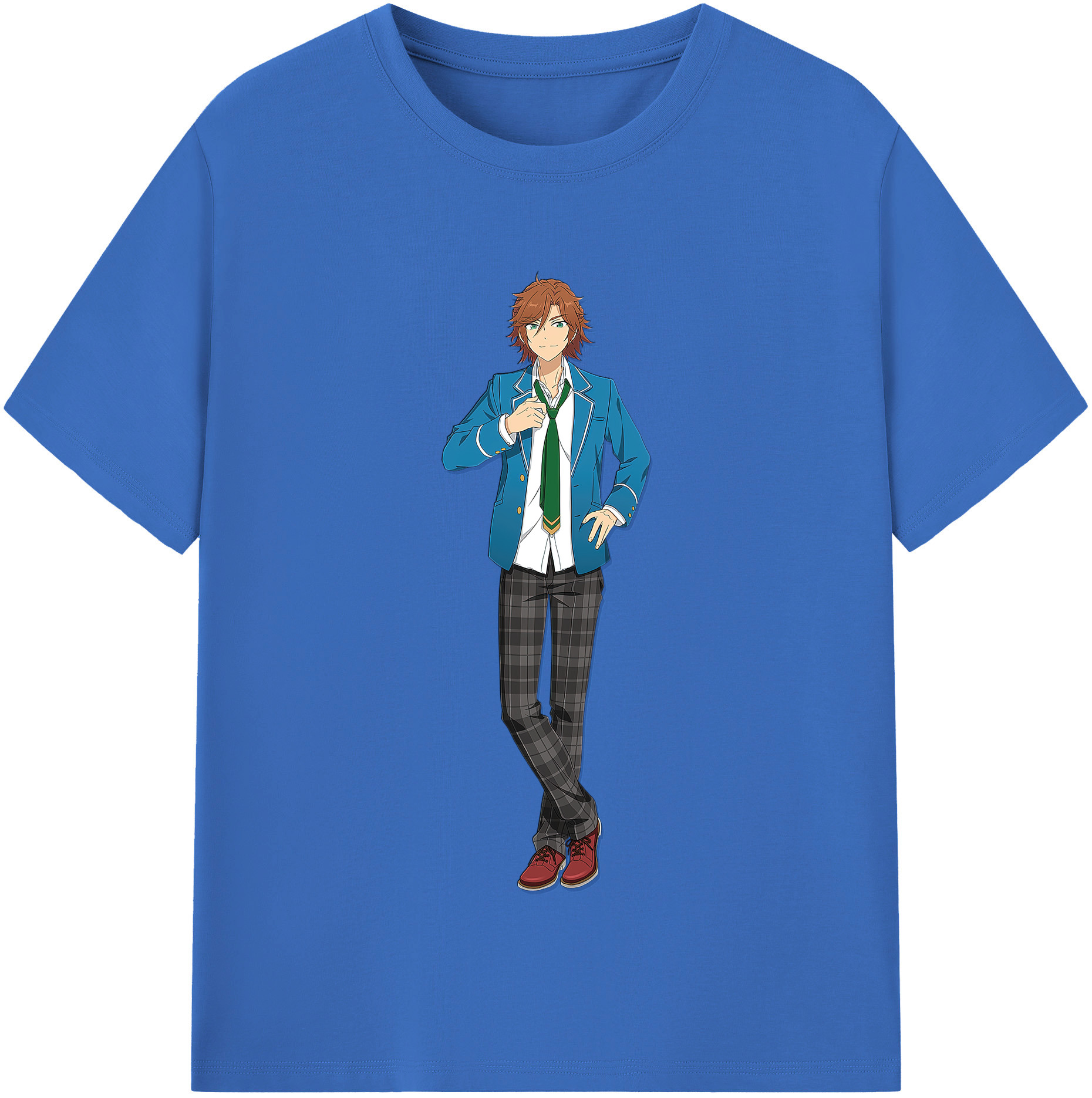 （画像用） あんさんぶるスターズ! Ensemble Stars 綿100％半袖Tシャツ（フロントプリント）