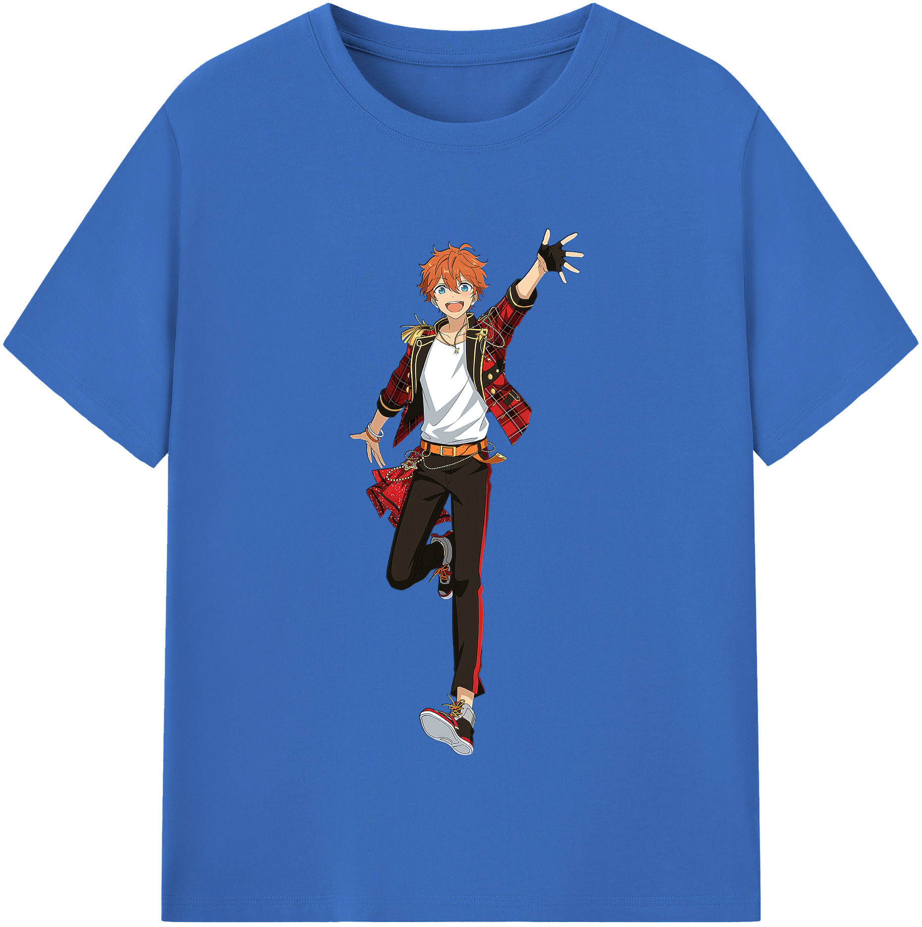 （画像用） あんさんぶるスターズ! Ensemble Stars 綿100％半袖Tシャツ（フロントプリント）