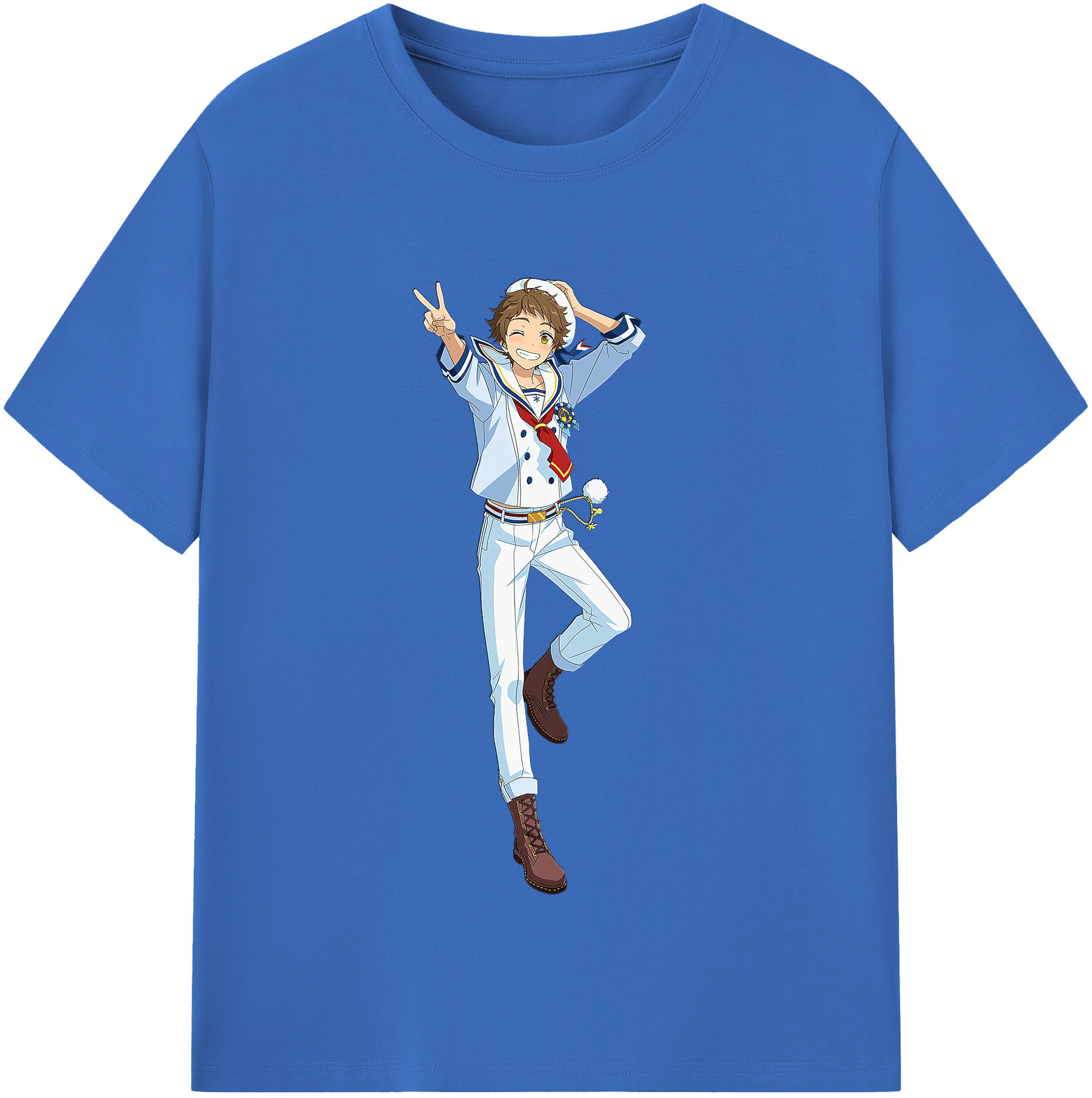 （画像用） あんさんぶるスターズ! Ensemble Stars 綿100％半袖Tシャツ（フロントプリント）