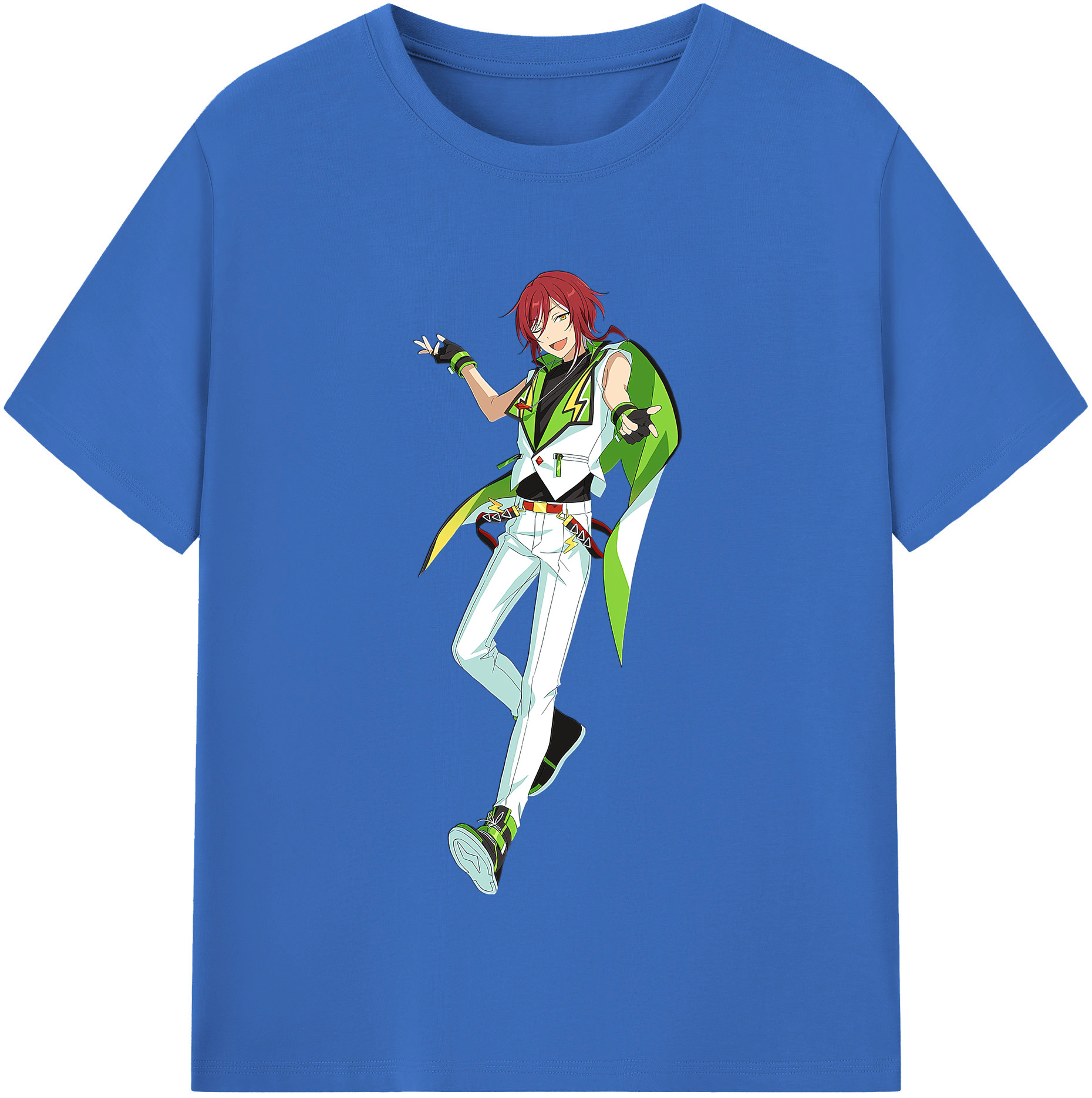 （画像用） あんさんぶるスターズ! Ensemble Stars 綿100％半袖Tシャツ（フロントプリント）