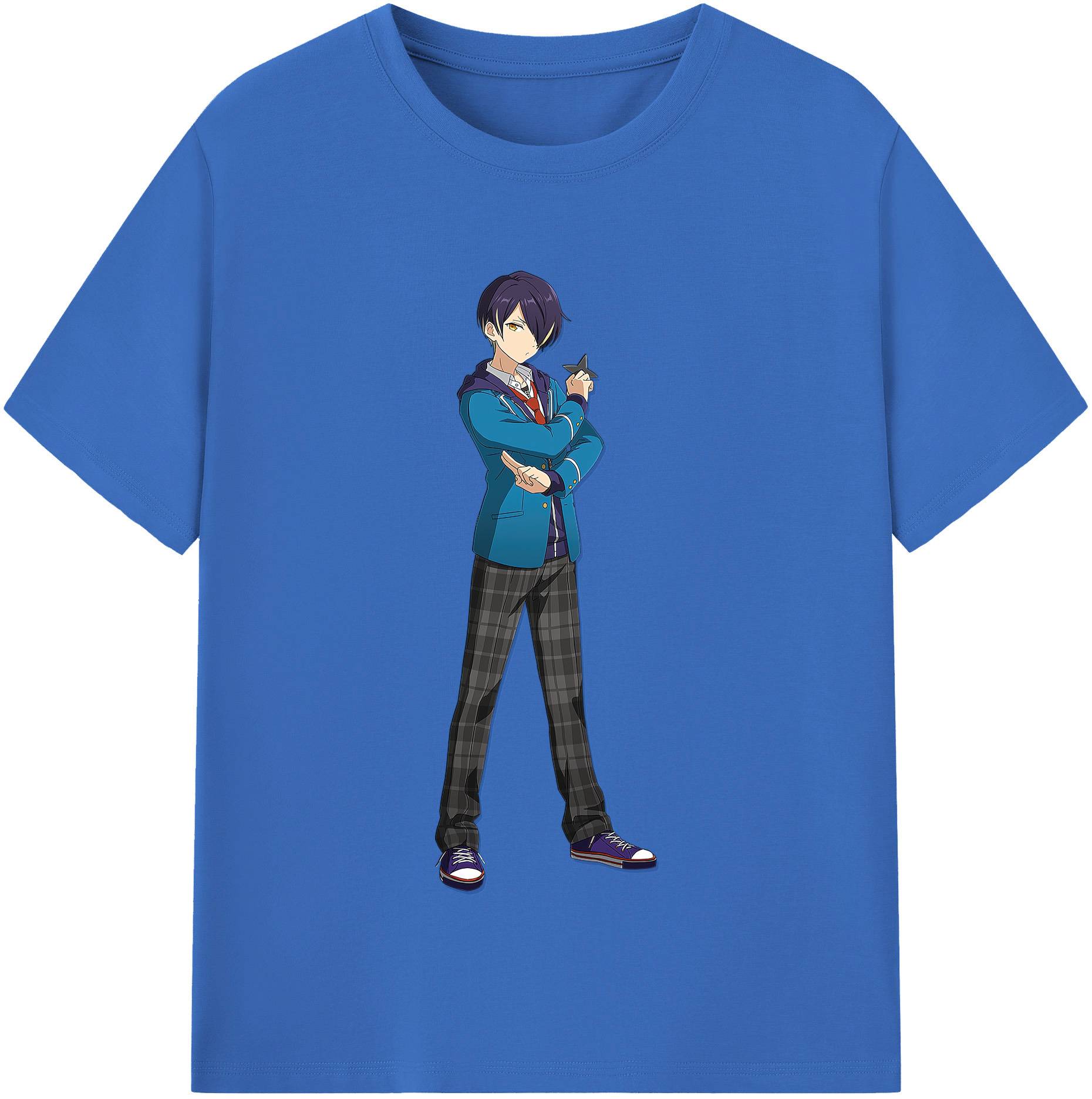 （画像用） あんさんぶるスターズ! Ensemble Stars 綿100％半袖Tシャツ（フロントプリント）