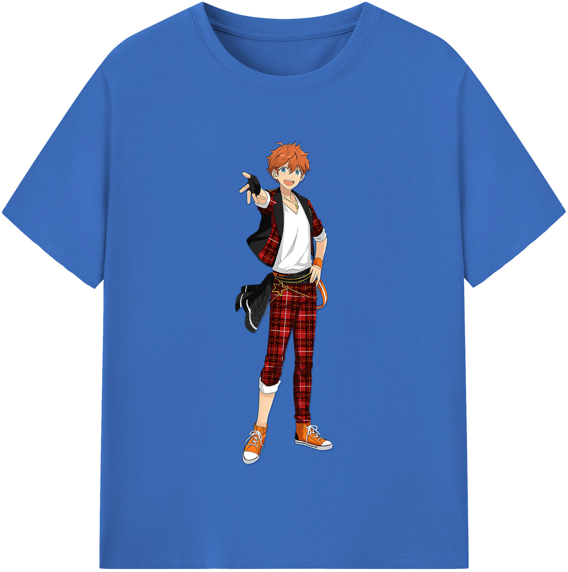 （画像用） あんさんぶるスターズ! Ensemble Stars 綿100％半袖Tシャツ（フロントプリント）