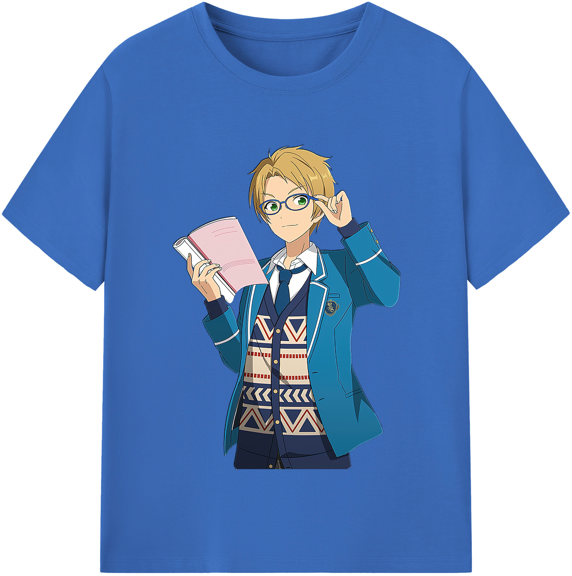 （画像用） あんさんぶるスターズ! Ensemble Stars 綿100％半袖Tシャツ（フロントプリント）