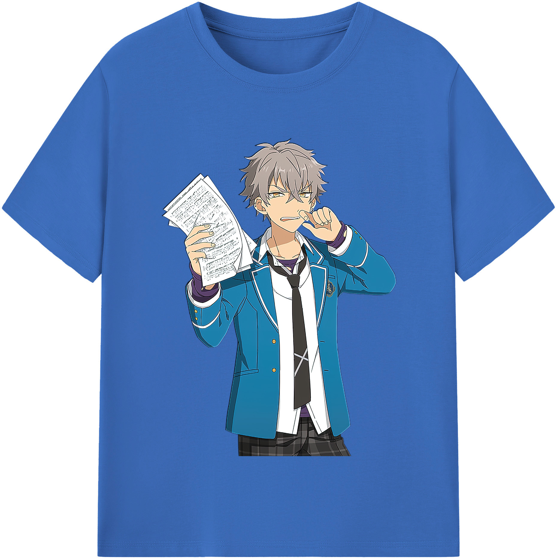 （画像用） あんさんぶるスターズ! Ensemble Stars 綿100％半袖Tシャツ（フロントプリント）