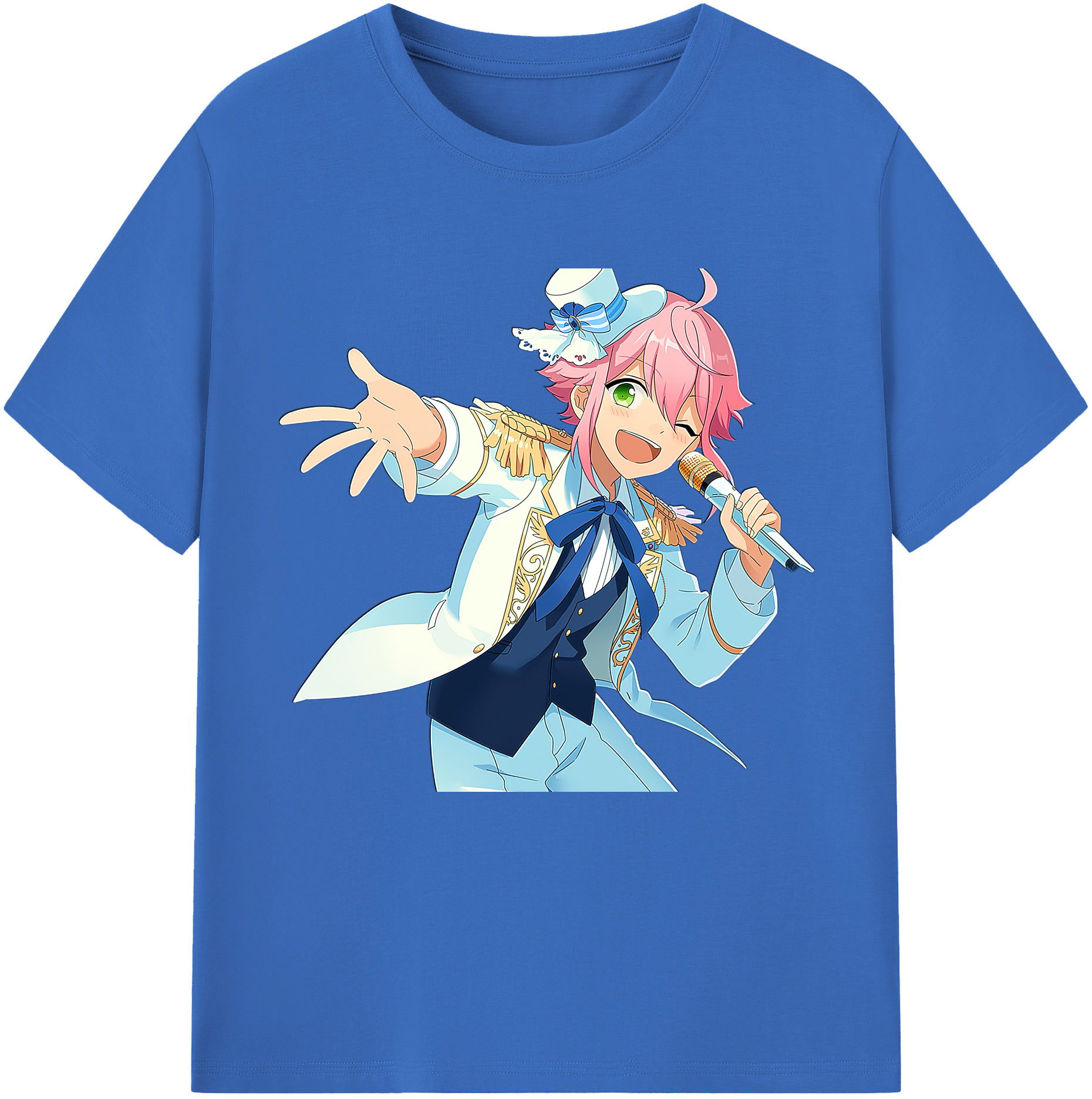 （画像用） あんさんぶるスターズ! Ensemble Stars 綿100％半袖Tシャツ（フロントプリント）