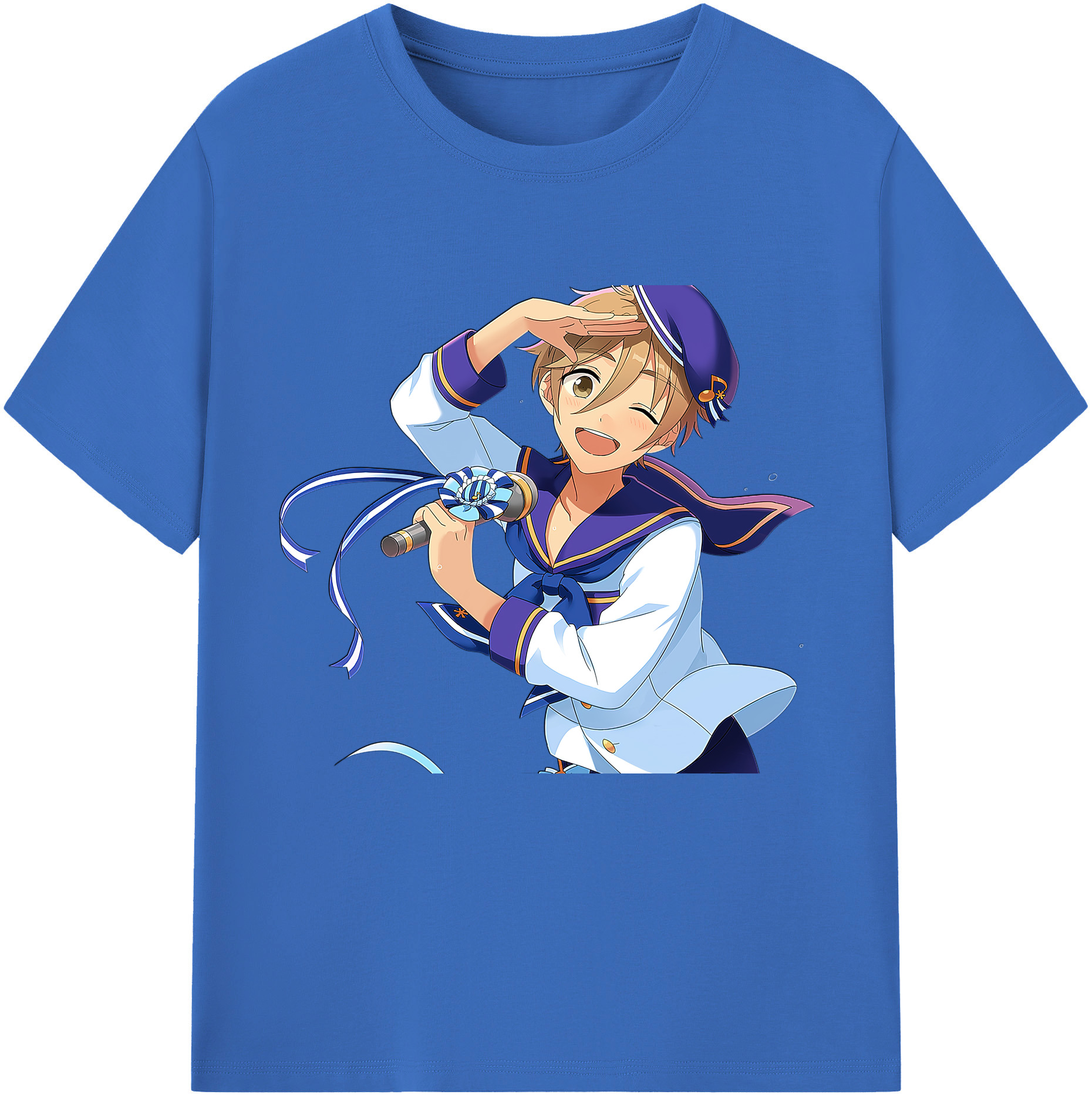 （画像用） あんさんぶるスターズ! Ensemble Stars 綿100％半袖Tシャツ（フロントプリント）