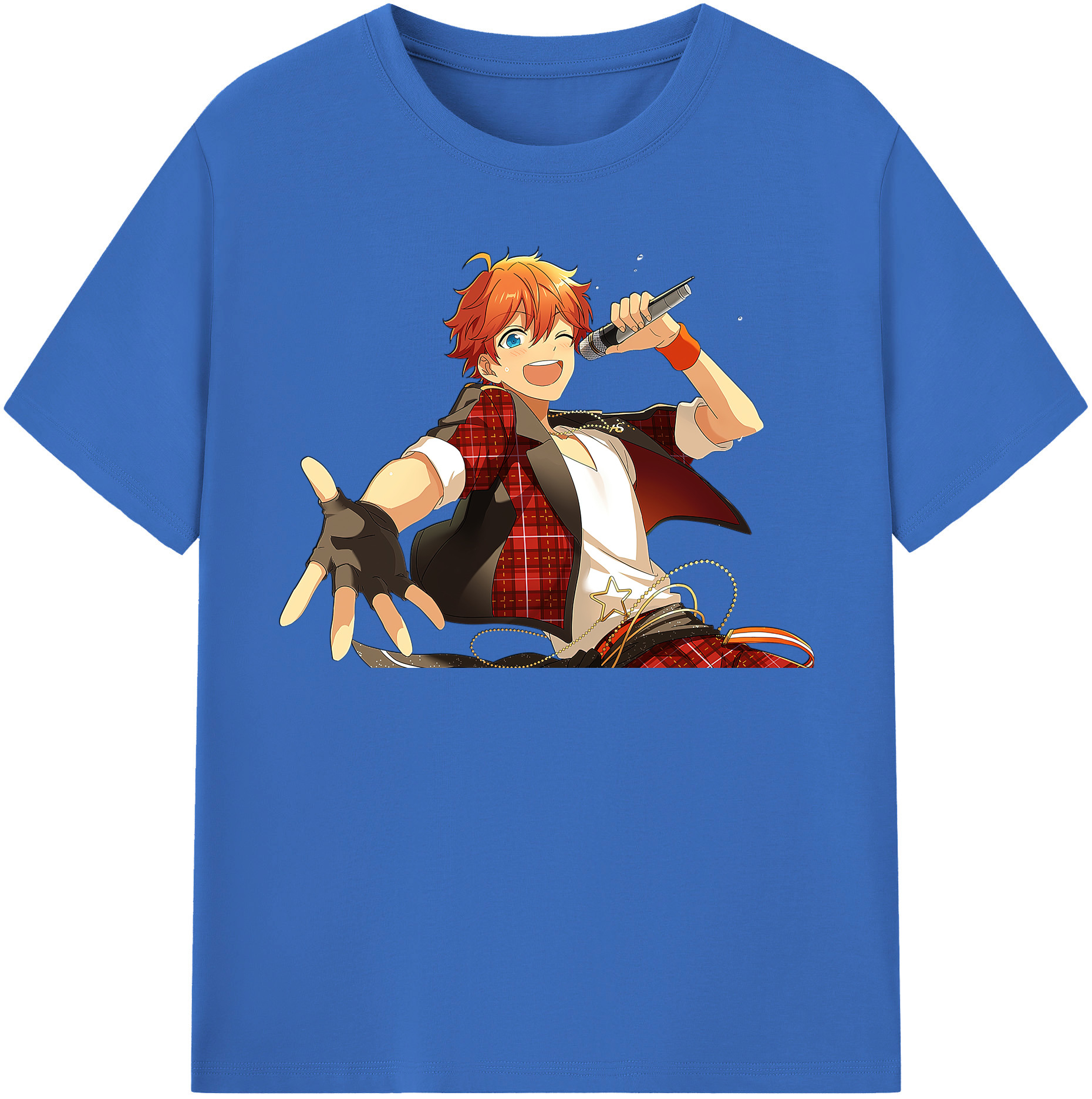 （画像用） あんさんぶるスターズ! Ensemble Stars 綿100％半袖Tシャツ（フロントプリント）