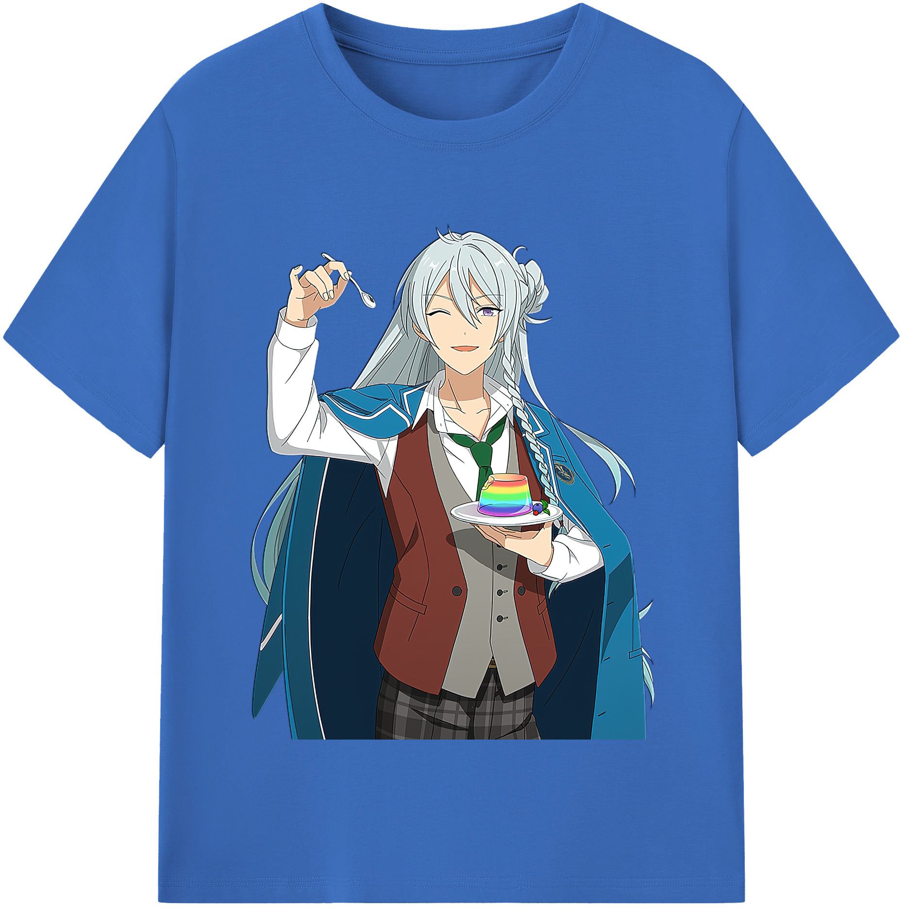 （画像用） あんさんぶるスターズ! Ensemble Stars 綿100％半袖Tシャツ（フロントプリント）