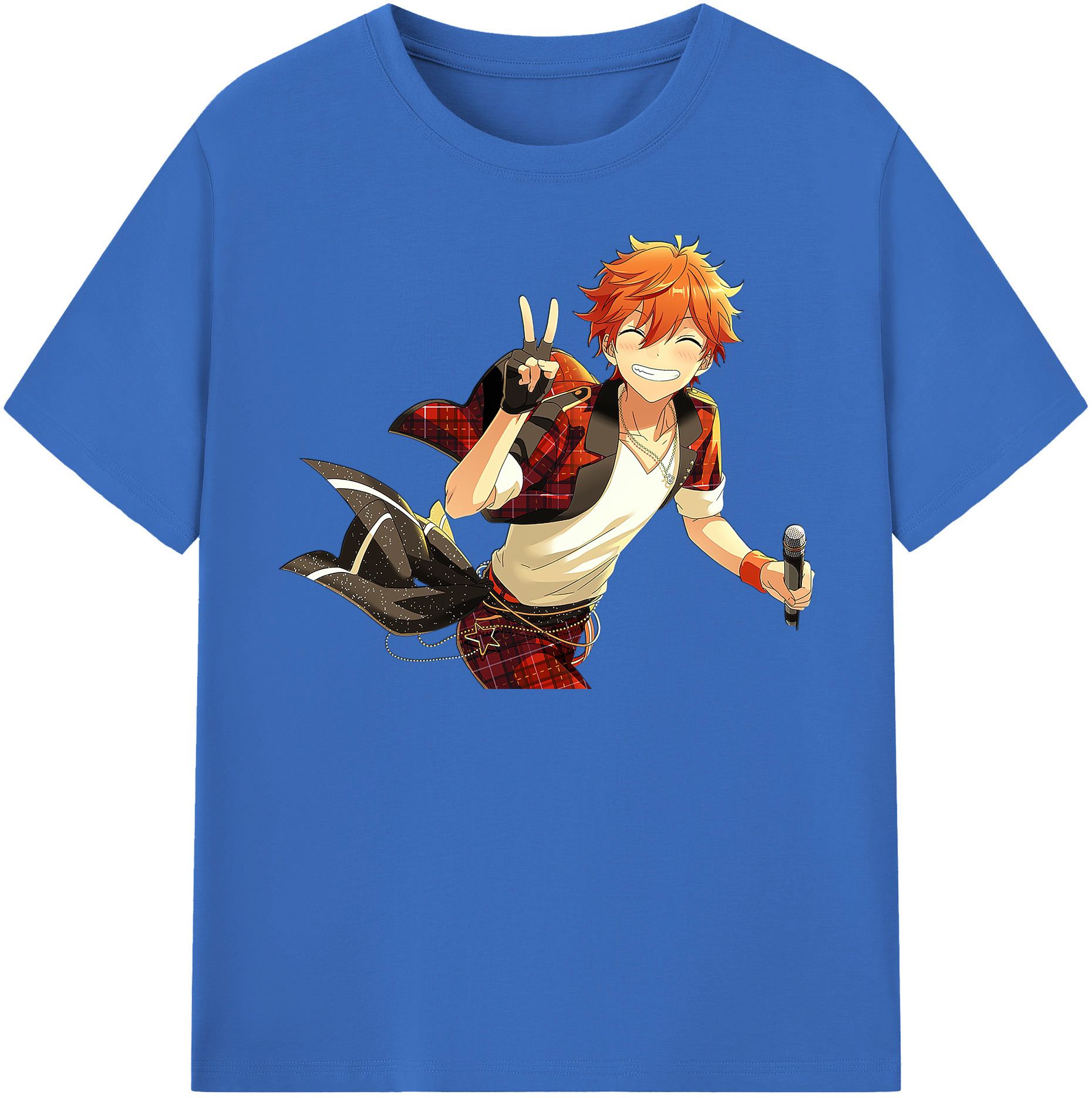 （画像用） あんさんぶるスターズ! Ensemble Stars 綿100％半袖Tシャツ（フロントプリント）