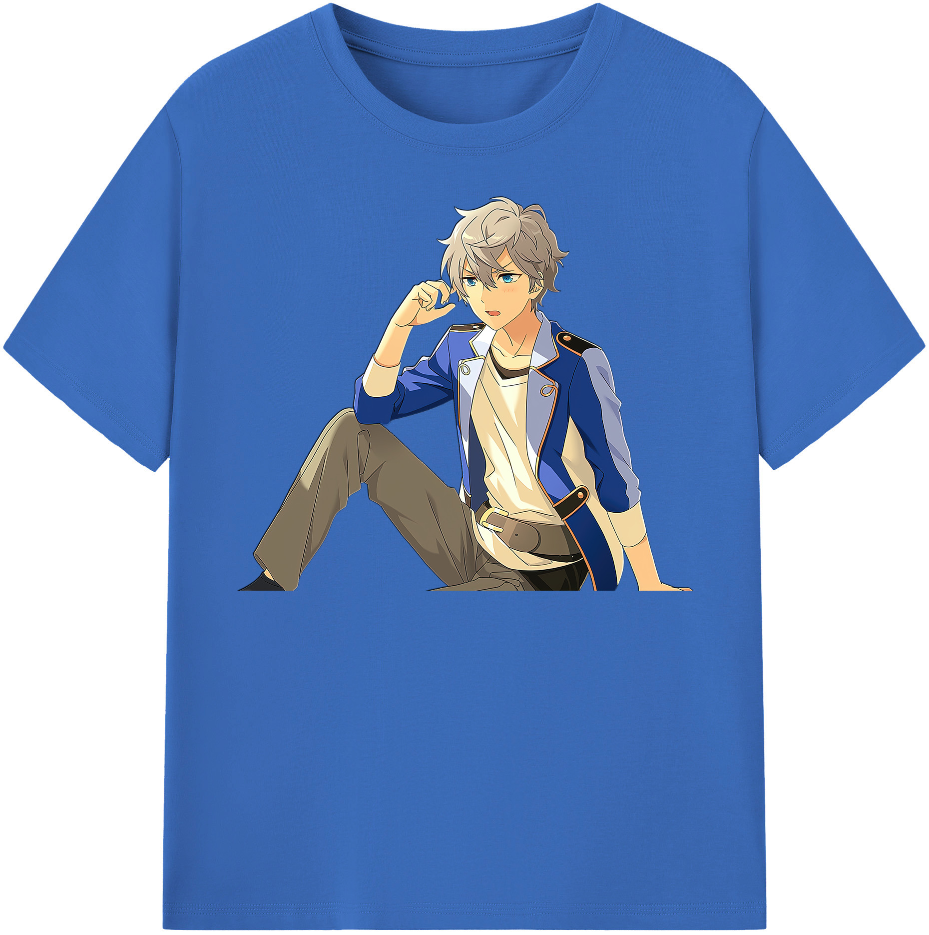 （画像用） あんさんぶるスターズ! Ensemble Stars 綿100％半袖Tシャツ（フロントプリント）