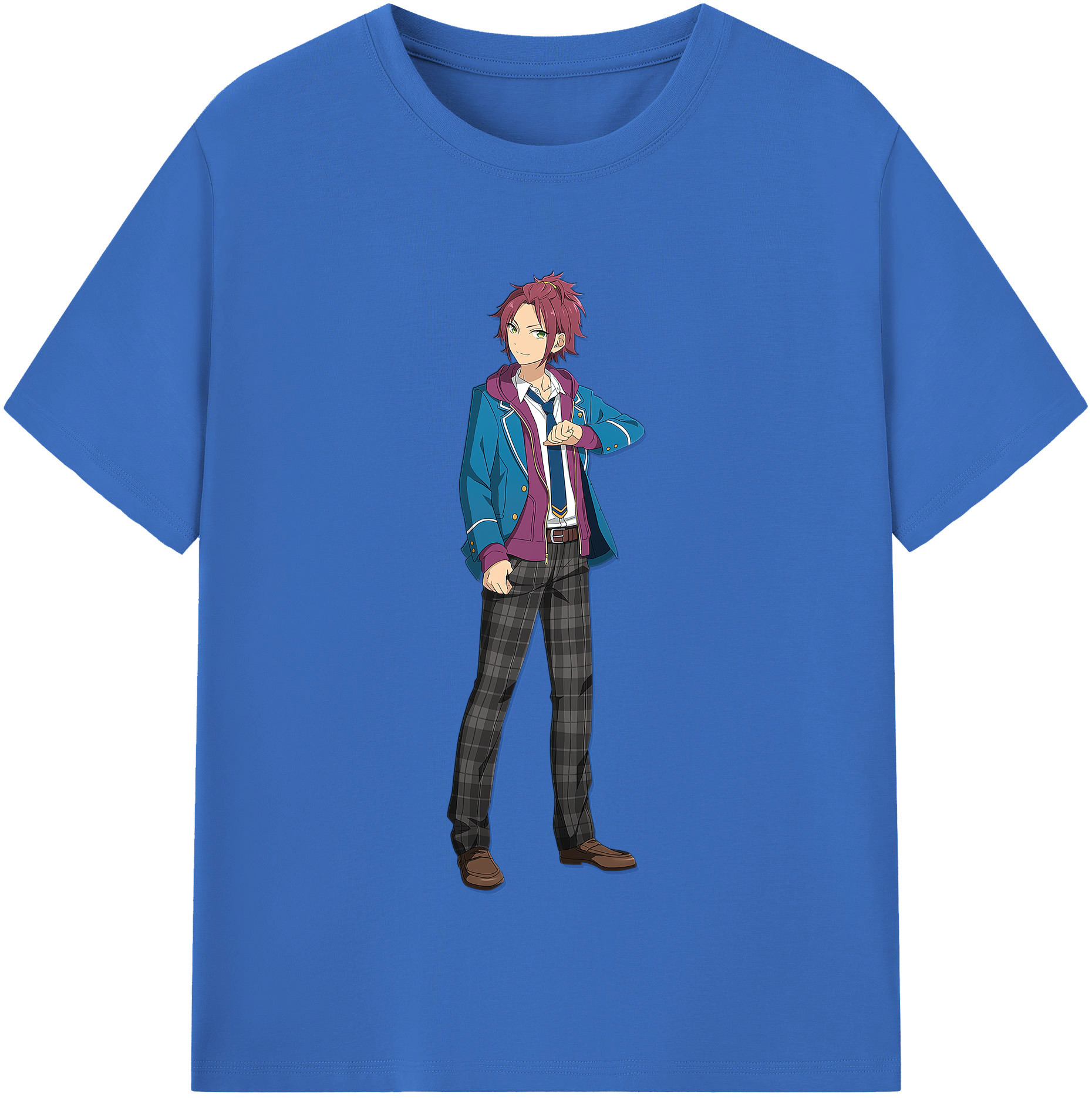 （画像用） あんさんぶるスターズ! Ensemble Stars 綿100％半袖Tシャツ（フロントプリント）