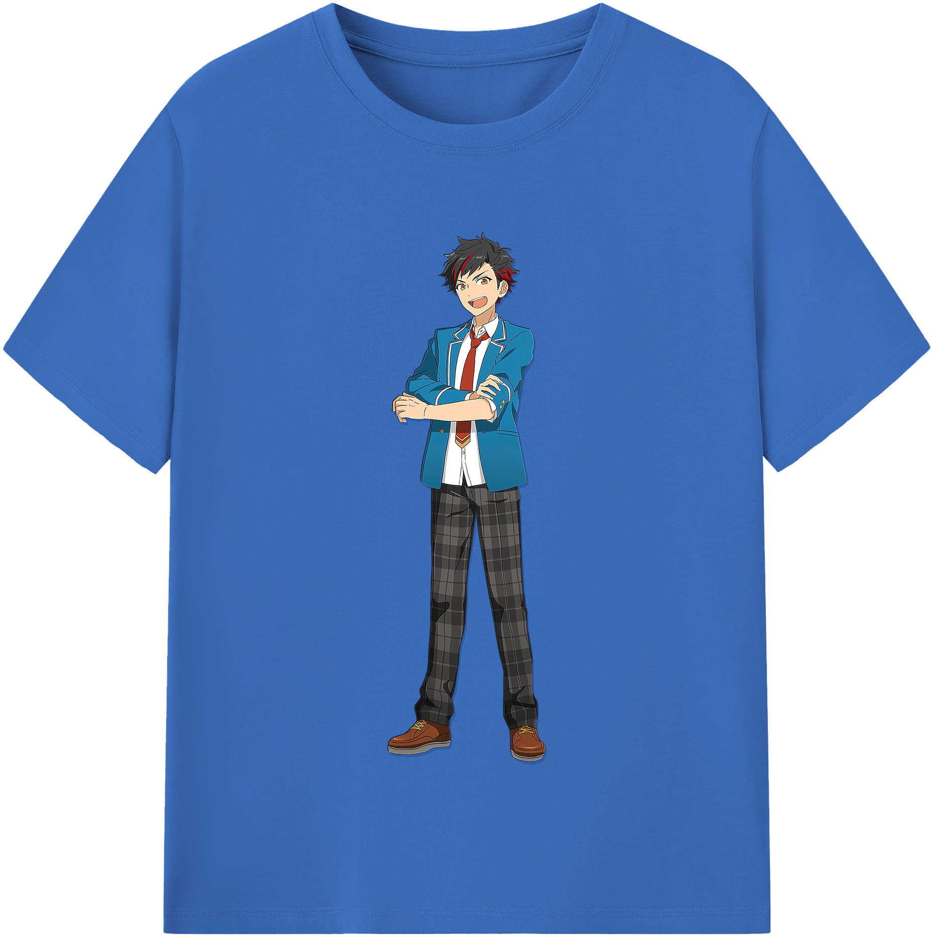 （画像用） あんさんぶるスターズ! Ensemble Stars 綿100％半袖Tシャツ（フロントプリント）