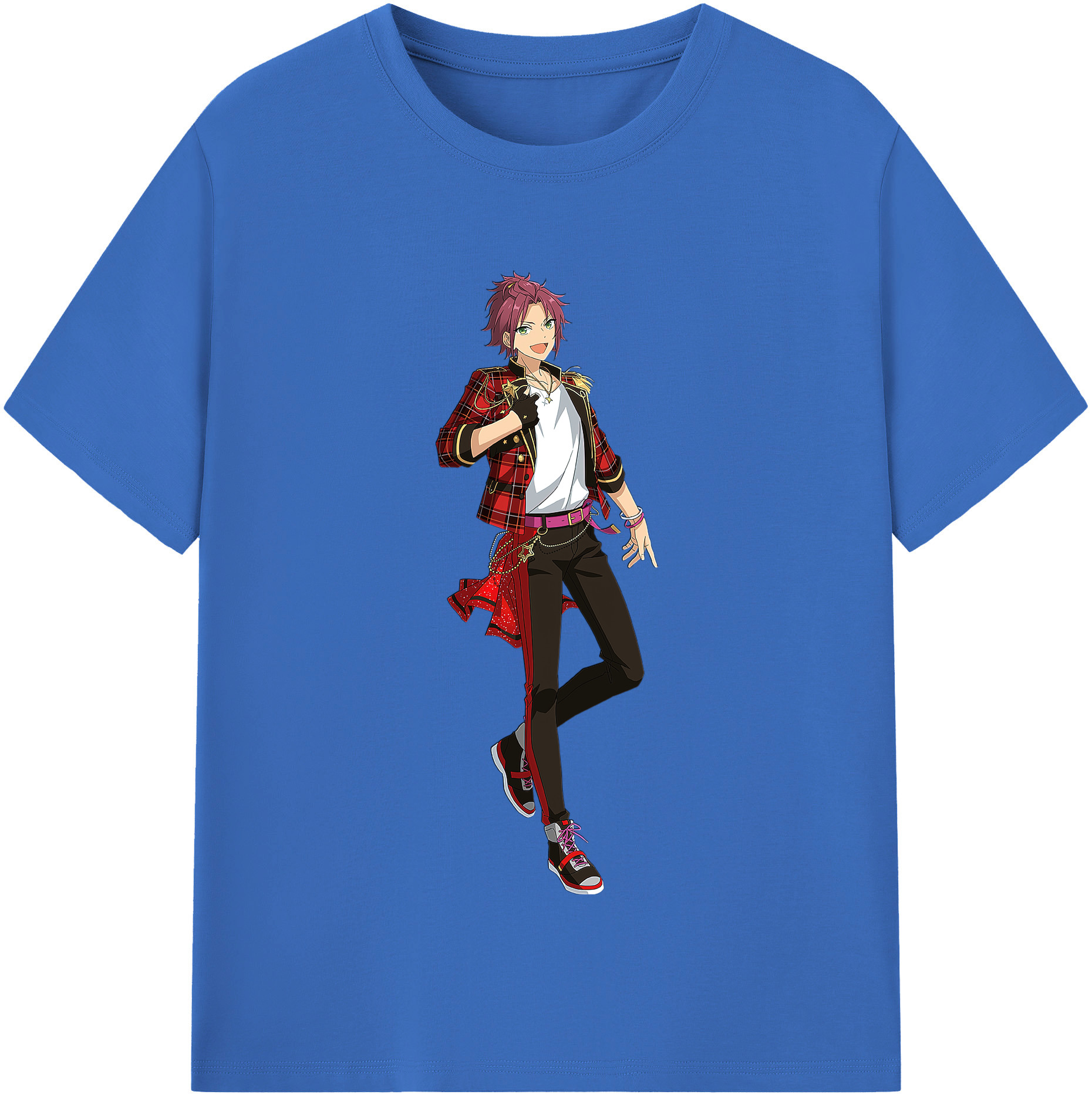 （画像用） あんさんぶるスターズ! Ensemble Stars 綿100％半袖Tシャツ（フロントプリント）