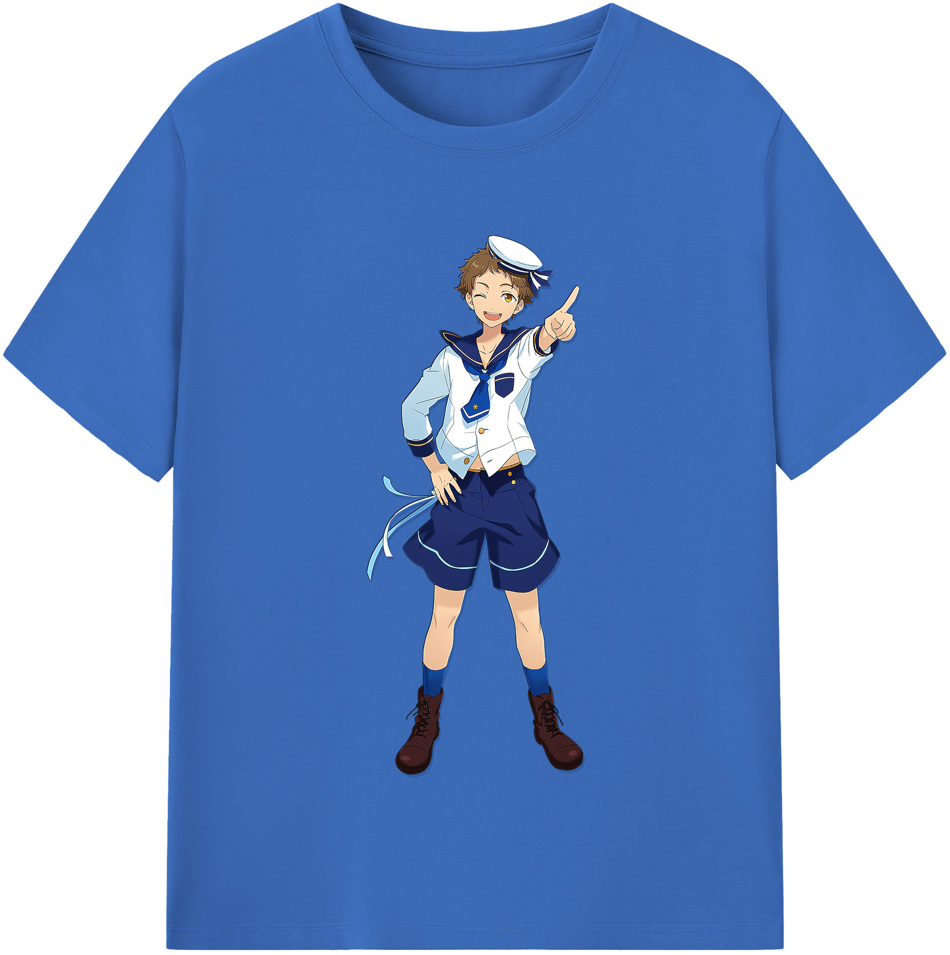 （画像用） あんさんぶるスターズ! Ensemble Stars 綿100％半袖Tシャツ（フロントプリント）