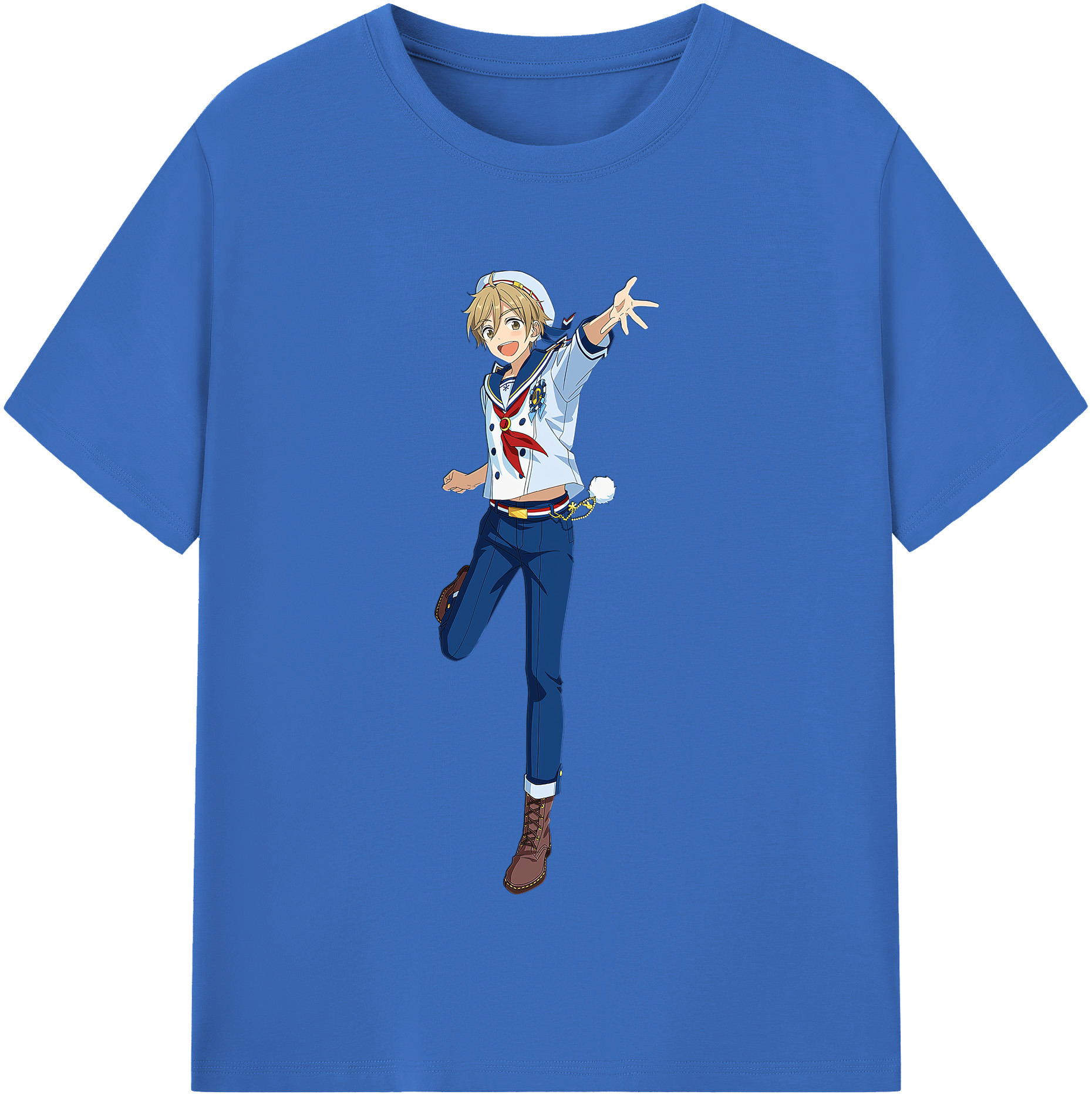 （画像用） あんさんぶるスターズ! Ensemble Stars 綿100％半袖Tシャツ（フロントプリント）