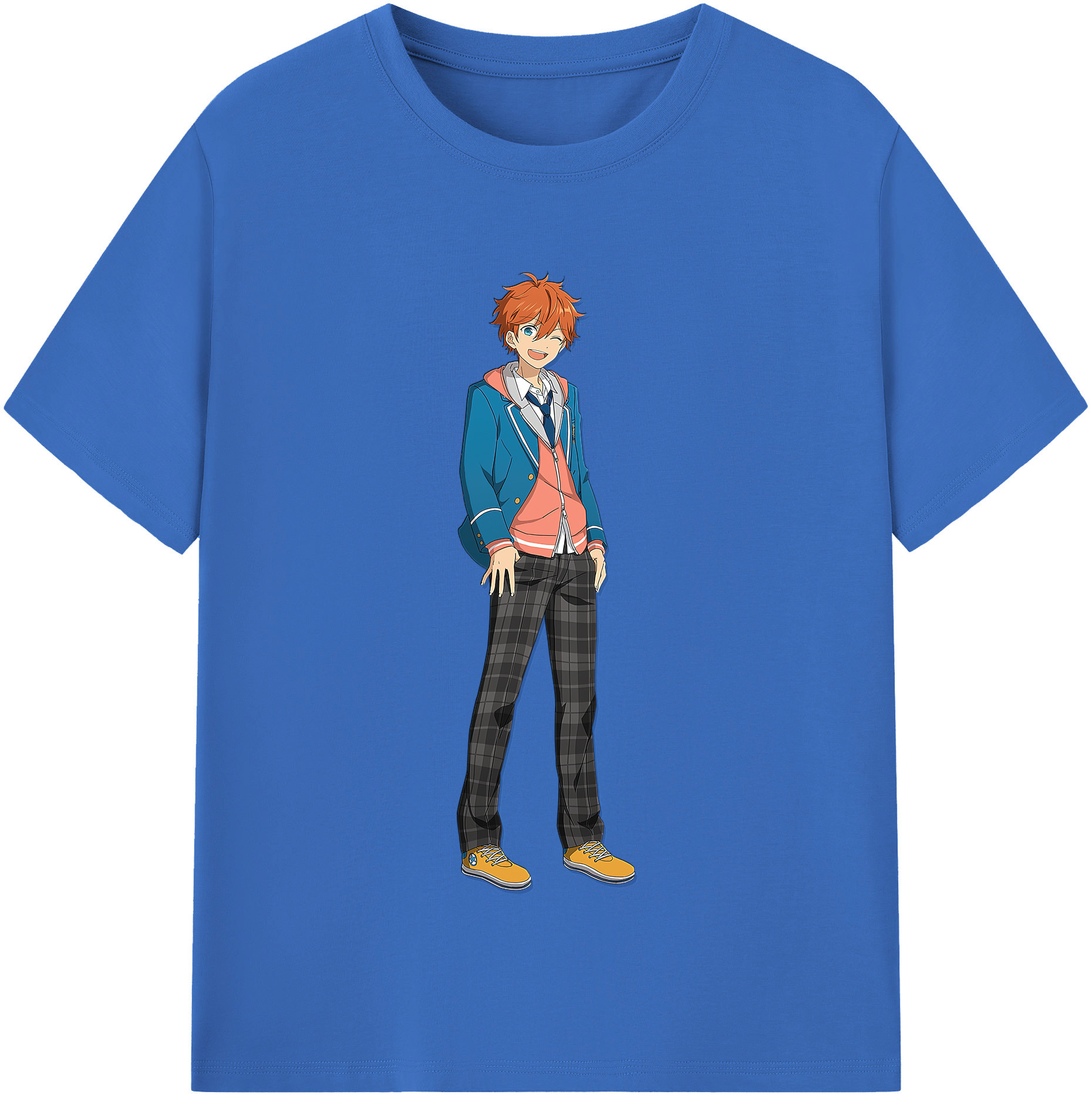 （画像用） あんさんぶるスターズ! Ensemble Stars 綿100％半袖Tシャツ（フロントプリント）