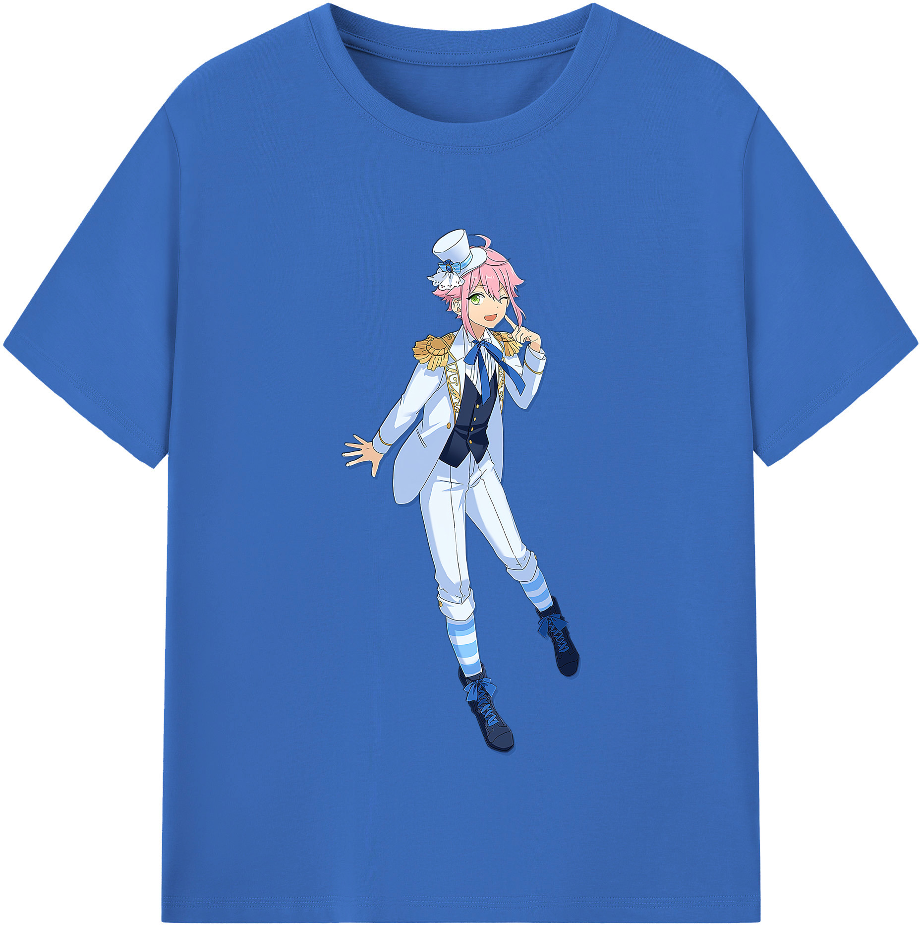 （画像用） あんさんぶるスターズ! Ensemble Stars 綿100％半袖Tシャツ（フロントプリント）