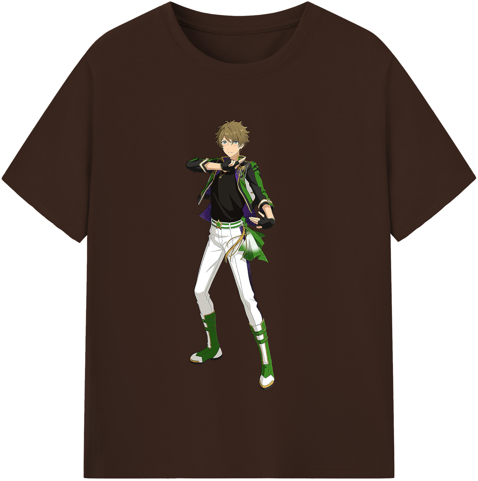 （画像用） あんさんぶるスターズ! Ensemble Stars 綿100％半袖Tシャツ（フロントプリント）