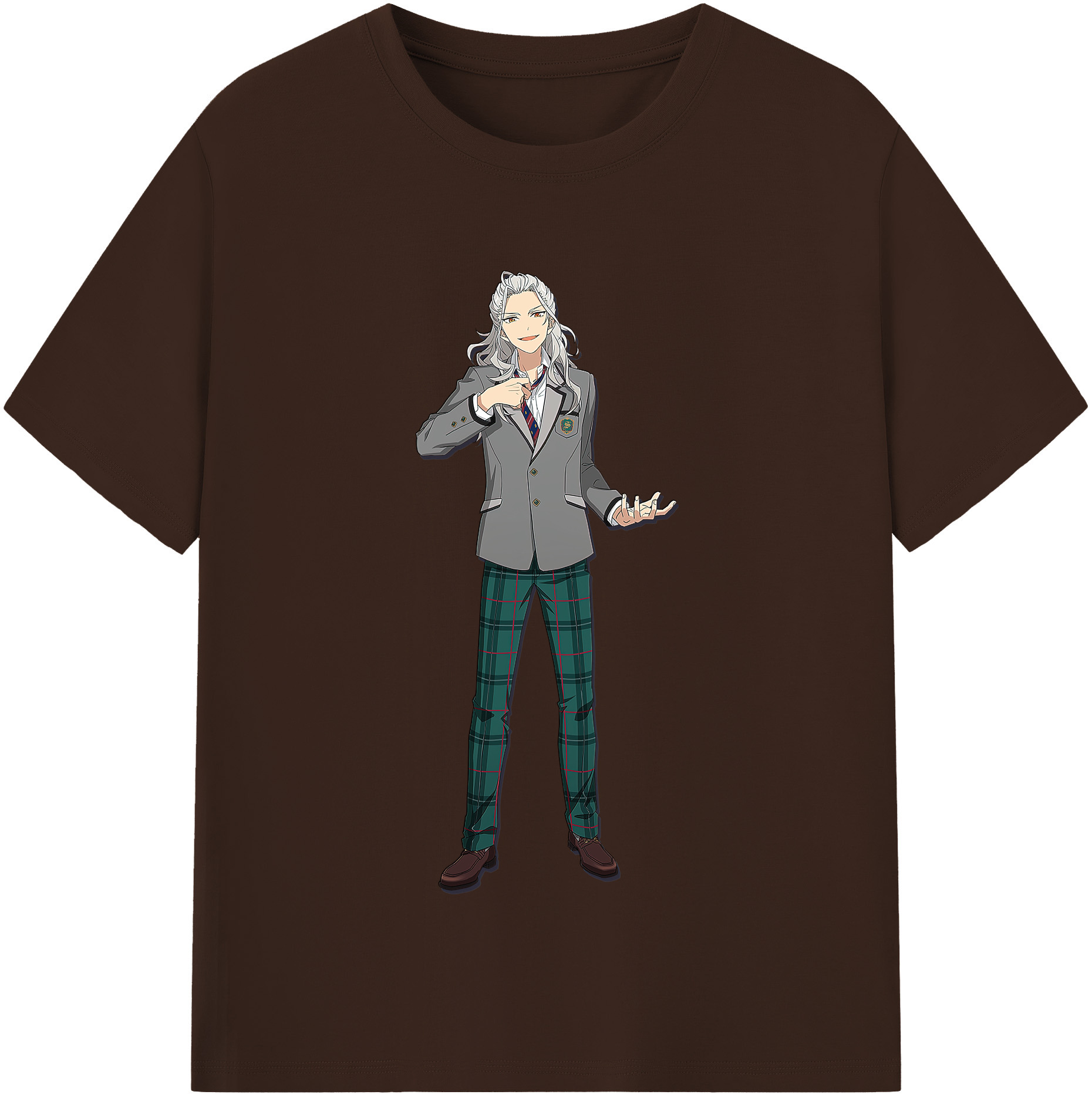 （画像用） あんさんぶるスターズ! Ensemble Stars 綿100％半袖Tシャツ（フロントプリント）