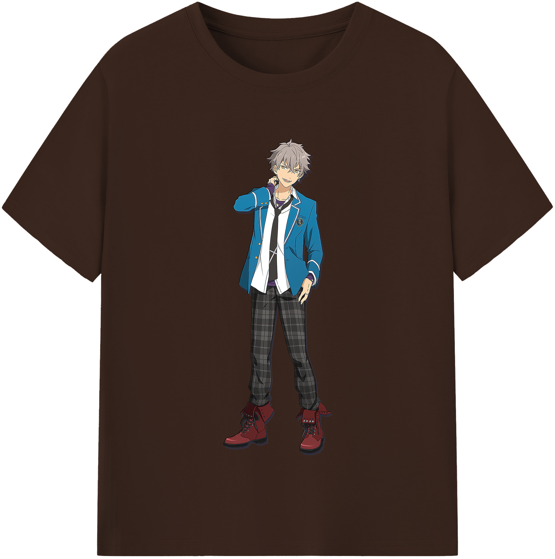 （画像用） あんさんぶるスターズ! Ensemble Stars 綿100％半袖Tシャツ（フロントプリント）