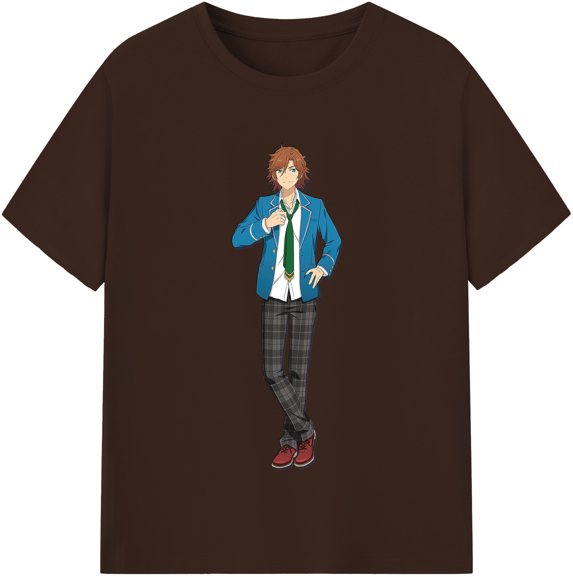 （画像用） あんさんぶるスターズ! Ensemble Stars 綿100％半袖Tシャツ（フロントプリント）