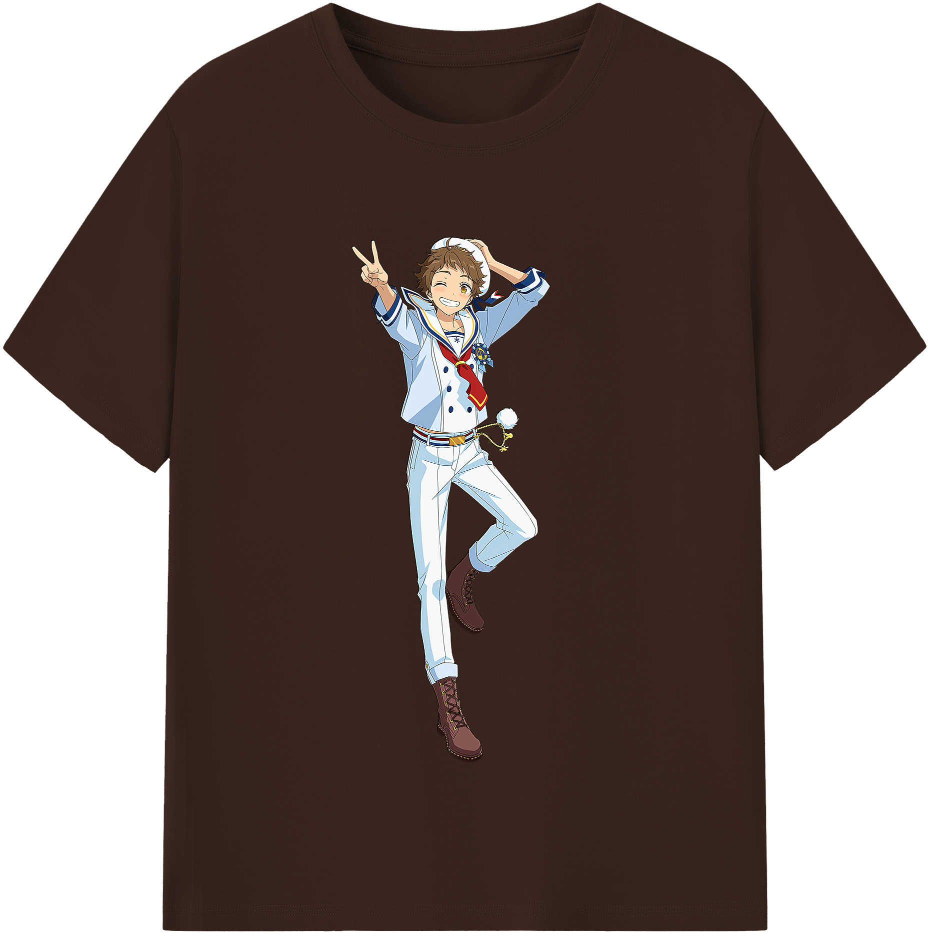 （画像用） あんさんぶるスターズ! Ensemble Stars 綿100％半袖Tシャツ（フロントプリント）