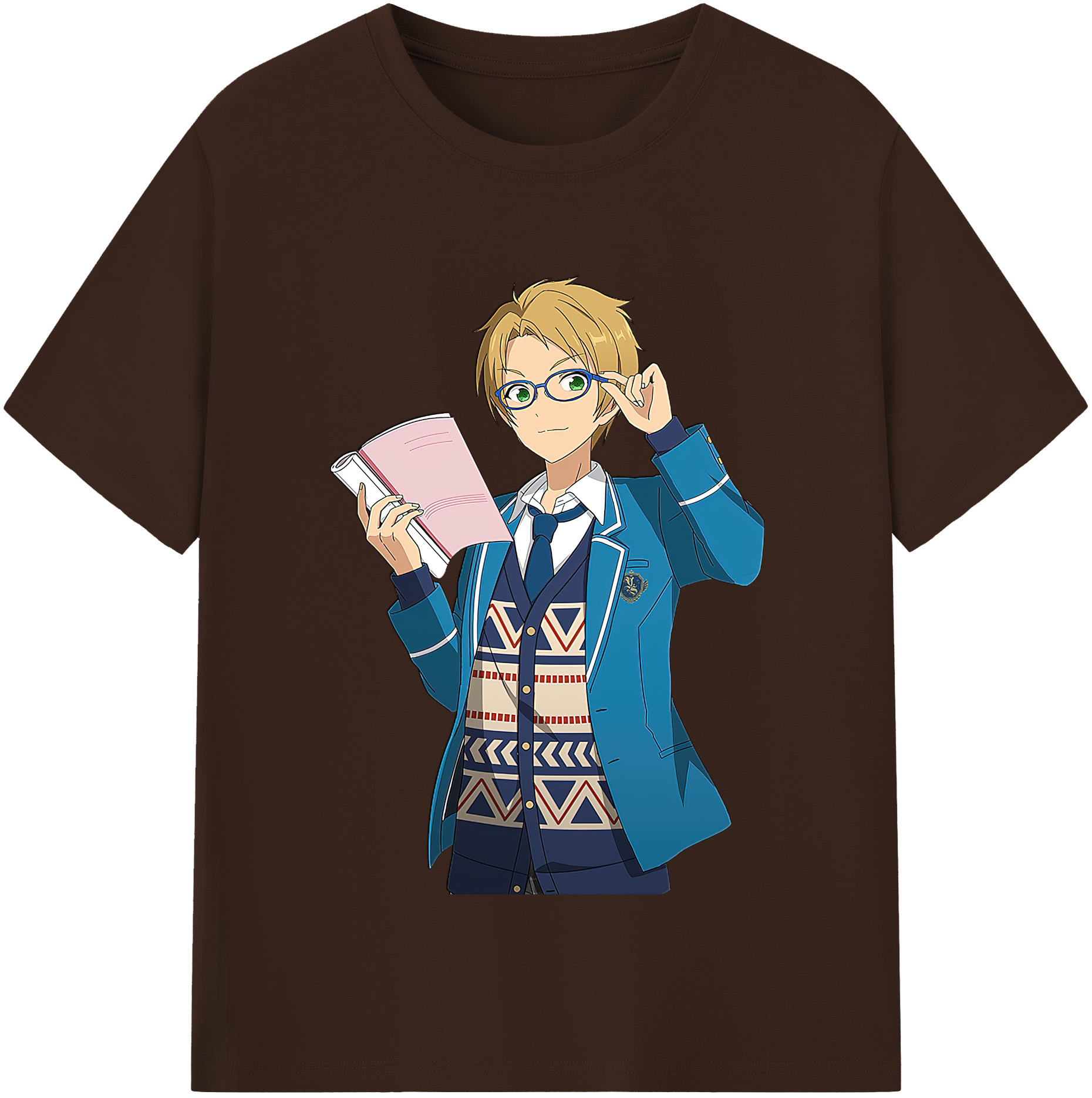 （画像用） あんさんぶるスターズ! Ensemble Stars 綿100％半袖Tシャツ（フロントプリント）