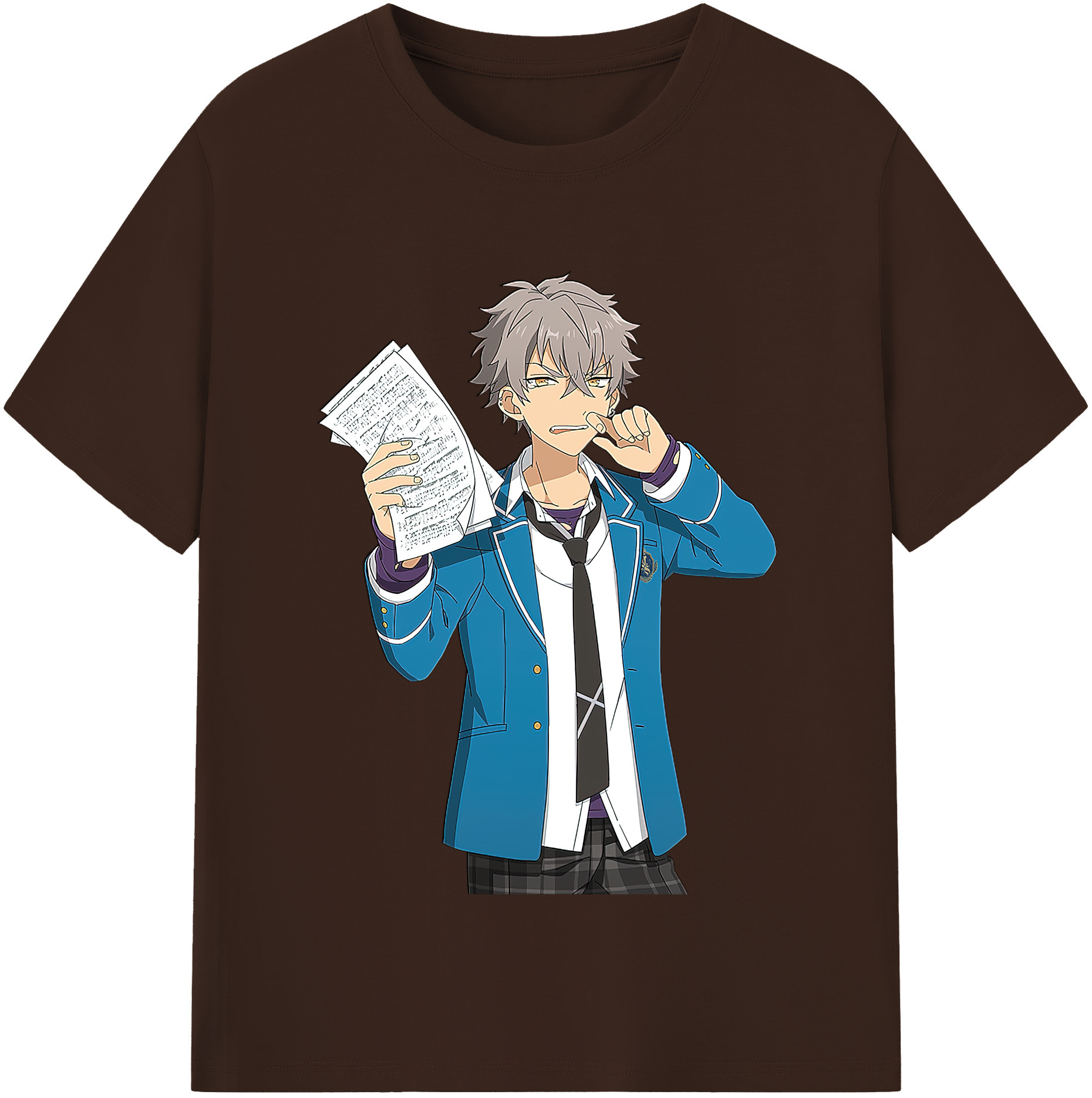 （画像用） あんさんぶるスターズ! Ensemble Stars 綿100％半袖Tシャツ（フロントプリント）