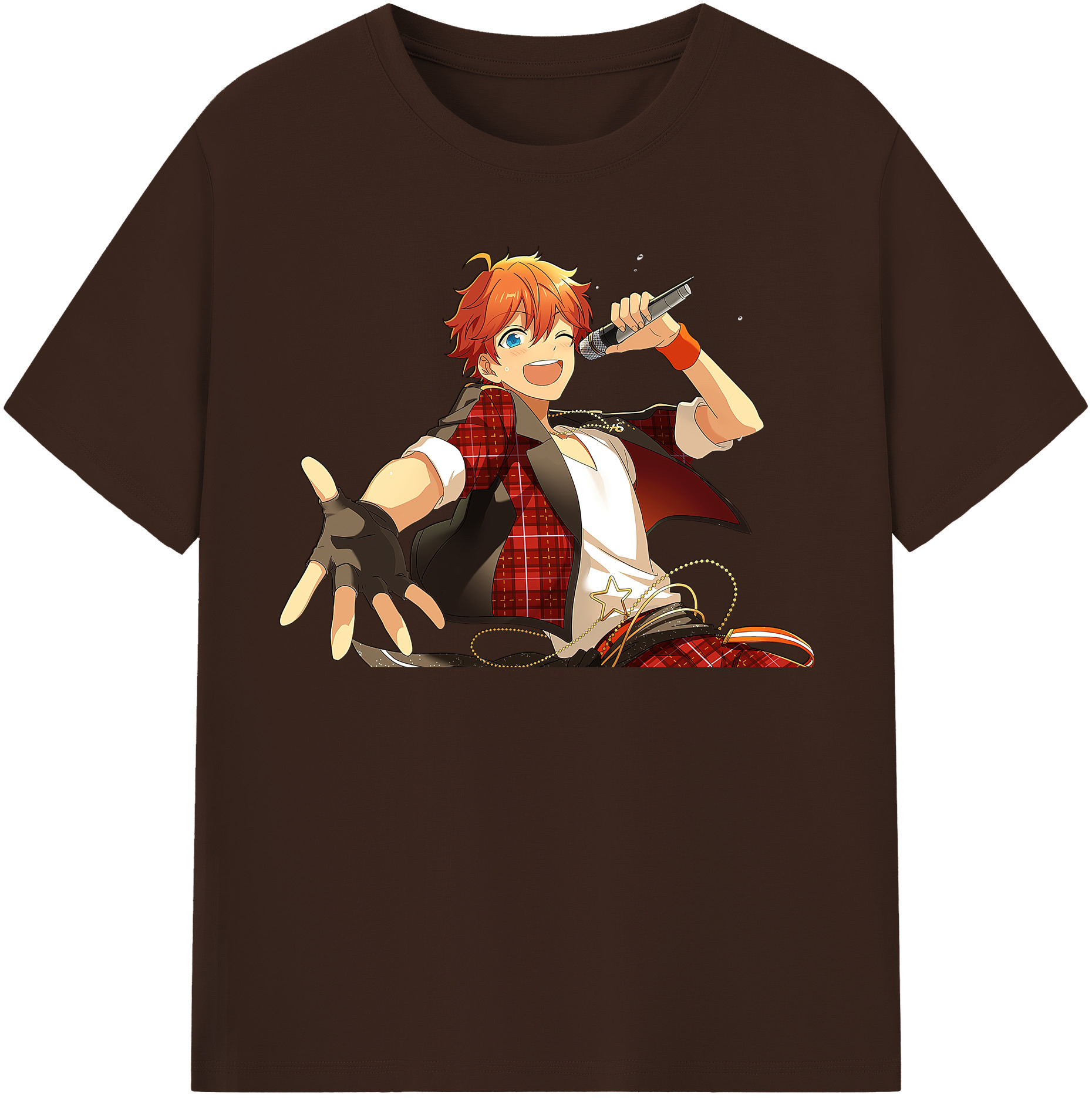 （画像用） あんさんぶるスターズ! Ensemble Stars 綿100％半袖Tシャツ（フロントプリント）