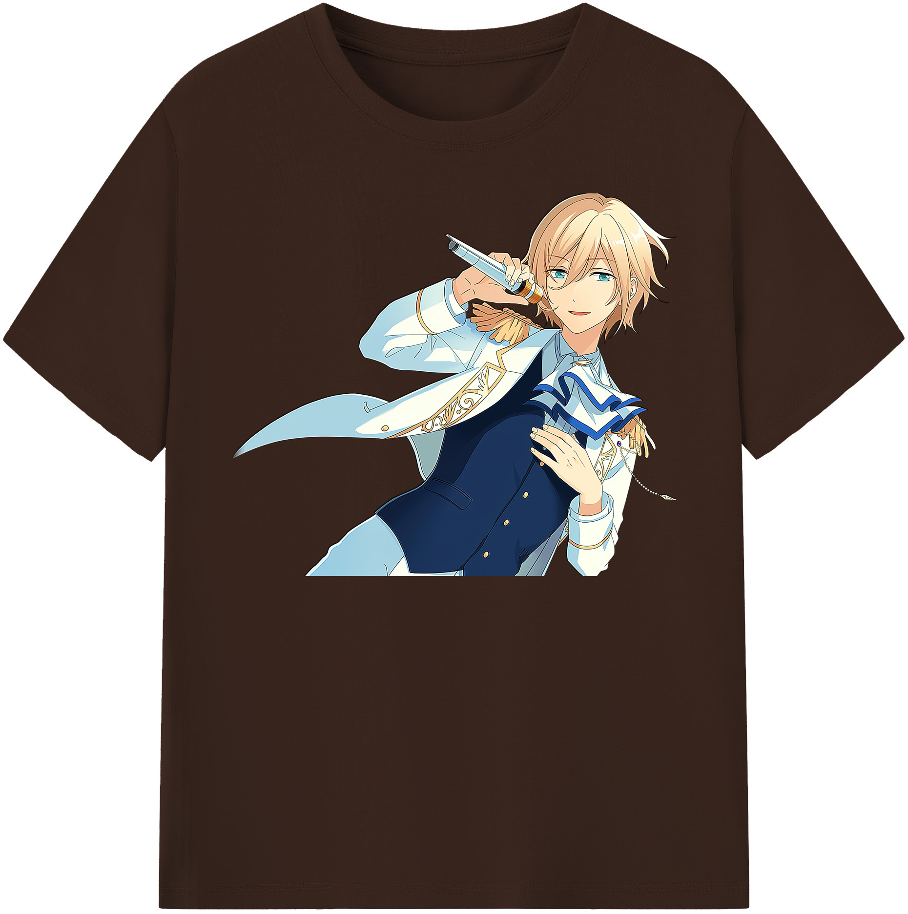 （画像用） あんさんぶるスターズ! Ensemble Stars 綿100％半袖Tシャツ（フロントプリント）