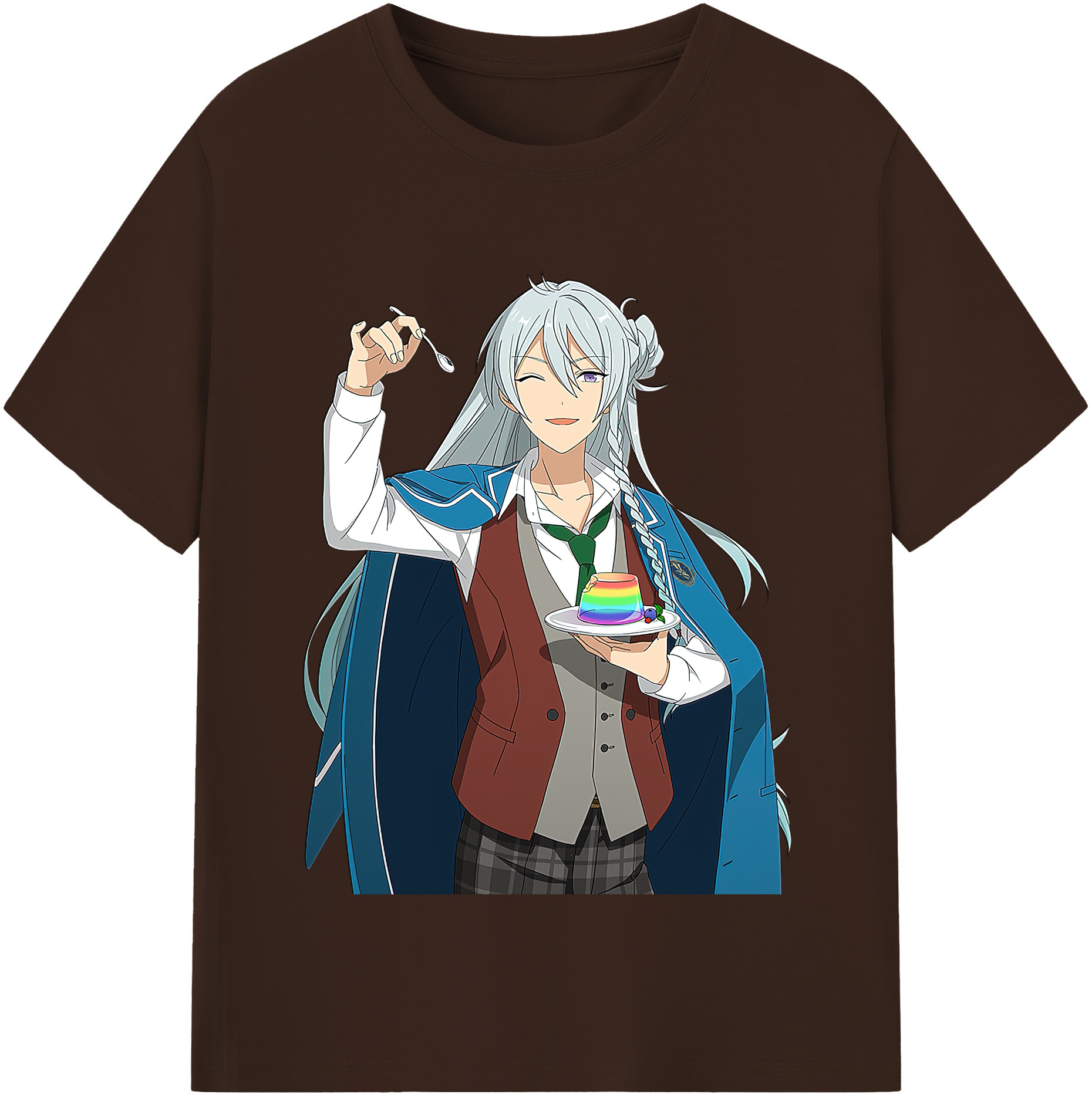 （画像用） あんさんぶるスターズ! Ensemble Stars 綿100％半袖Tシャツ（フロントプリント）