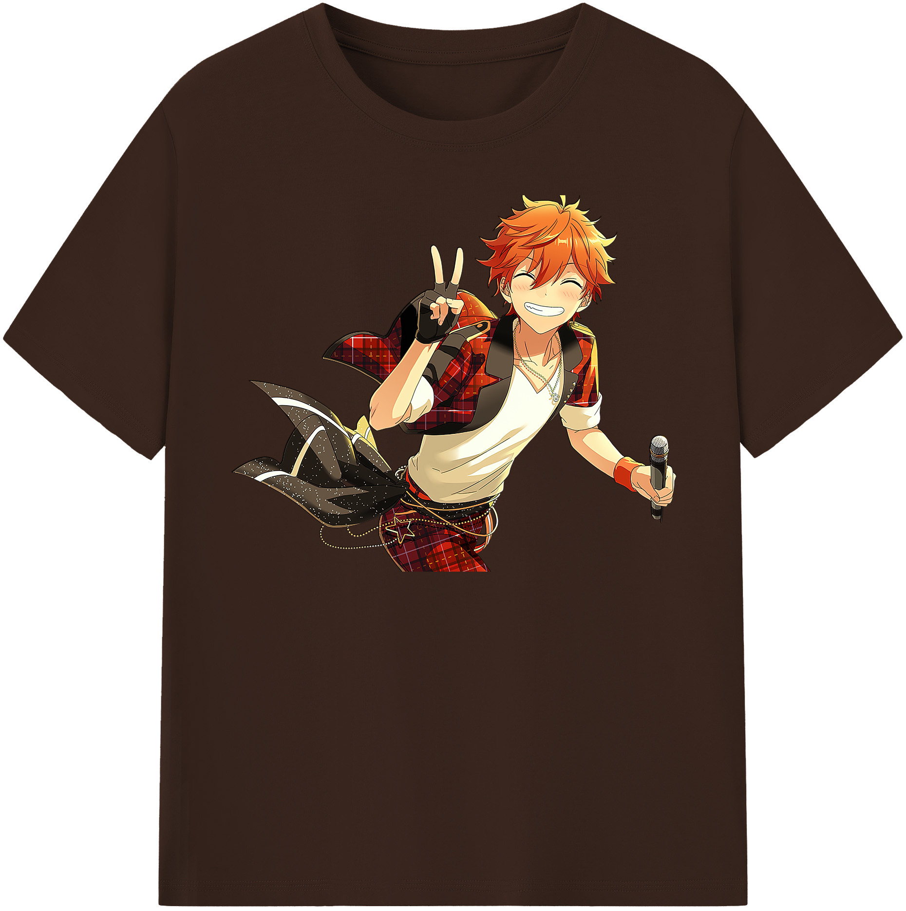 （画像用） あんさんぶるスターズ! Ensemble Stars 綿100％半袖Tシャツ（フロントプリント）