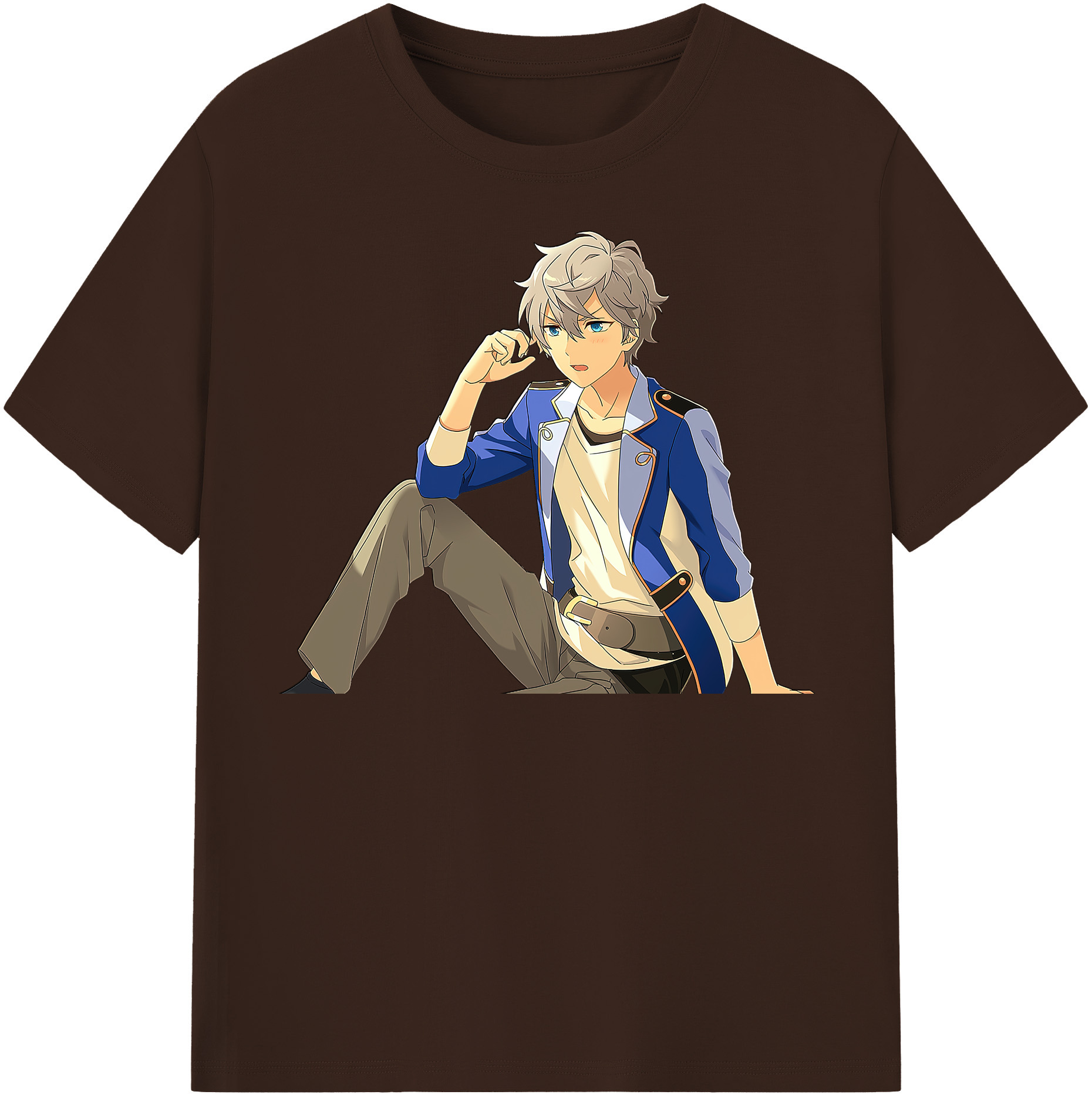 （画像用） あんさんぶるスターズ! Ensemble Stars 綿100％半袖Tシャツ（フロントプリント）
