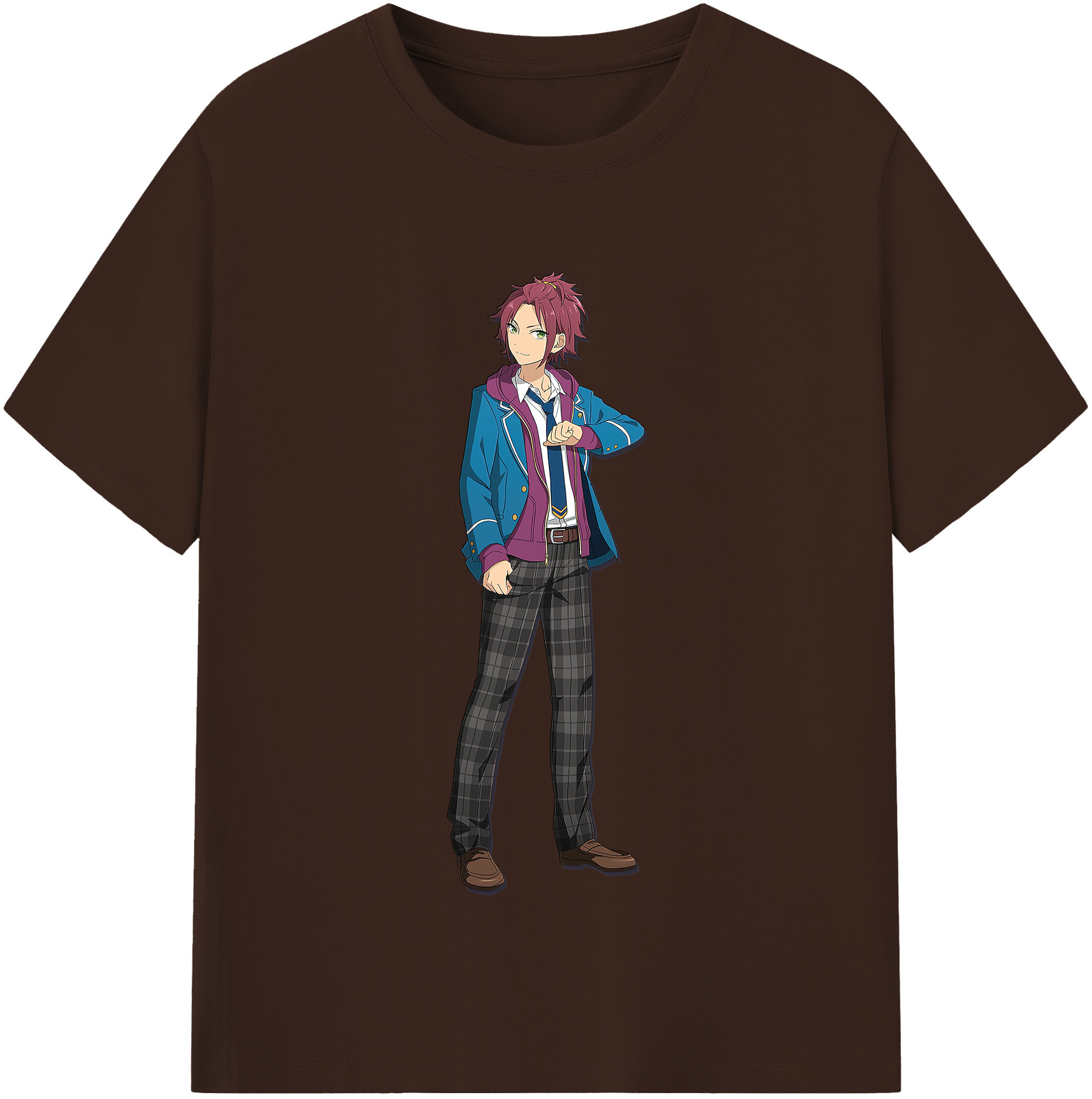 （画像用） あんさんぶるスターズ! Ensemble Stars 綿100％半袖Tシャツ（フロントプリント）