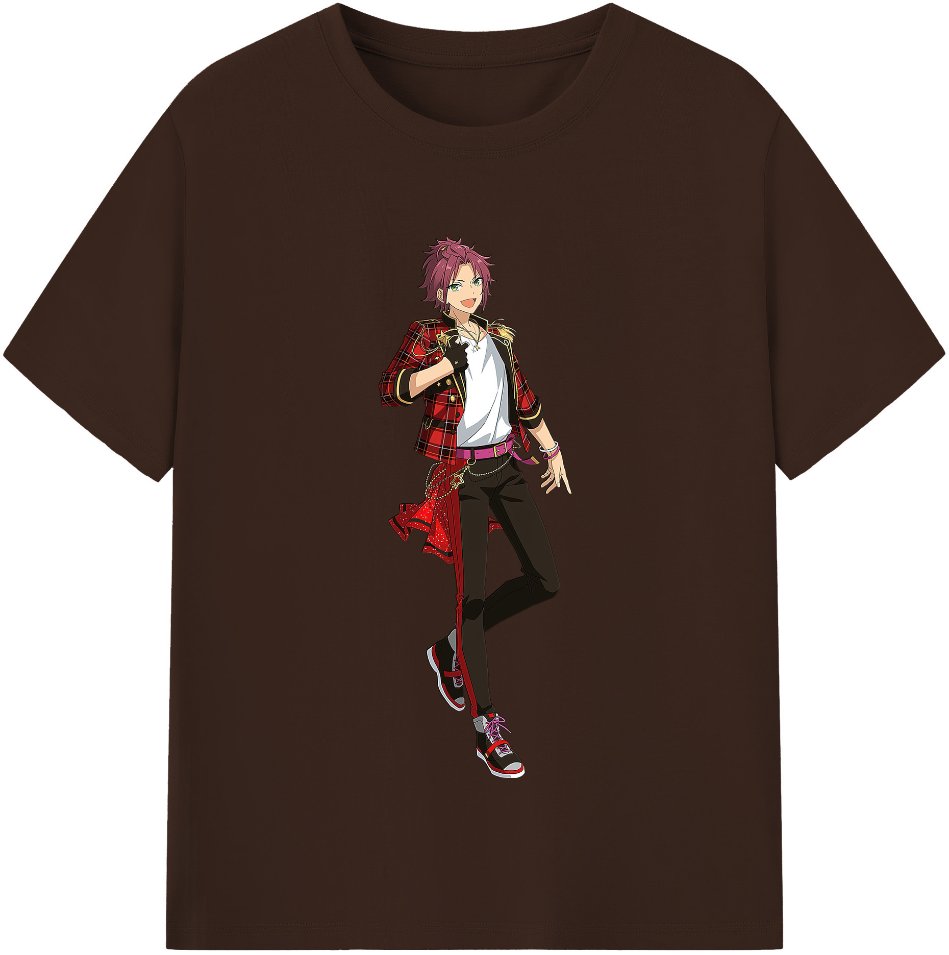 （画像用） あんさんぶるスターズ! Ensemble Stars 綿100％半袖Tシャツ（フロントプリント）