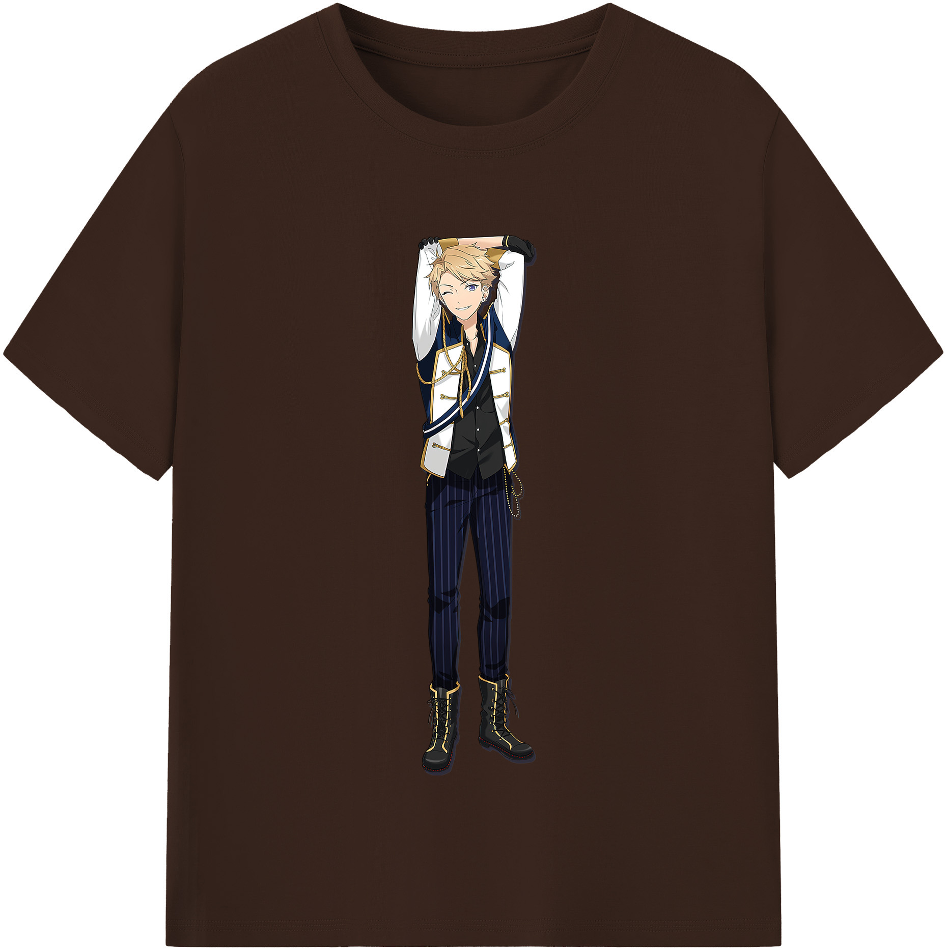 （画像用） あんさんぶるスターズ! Ensemble Stars 綿100％半袖Tシャツ（フロントプリント）