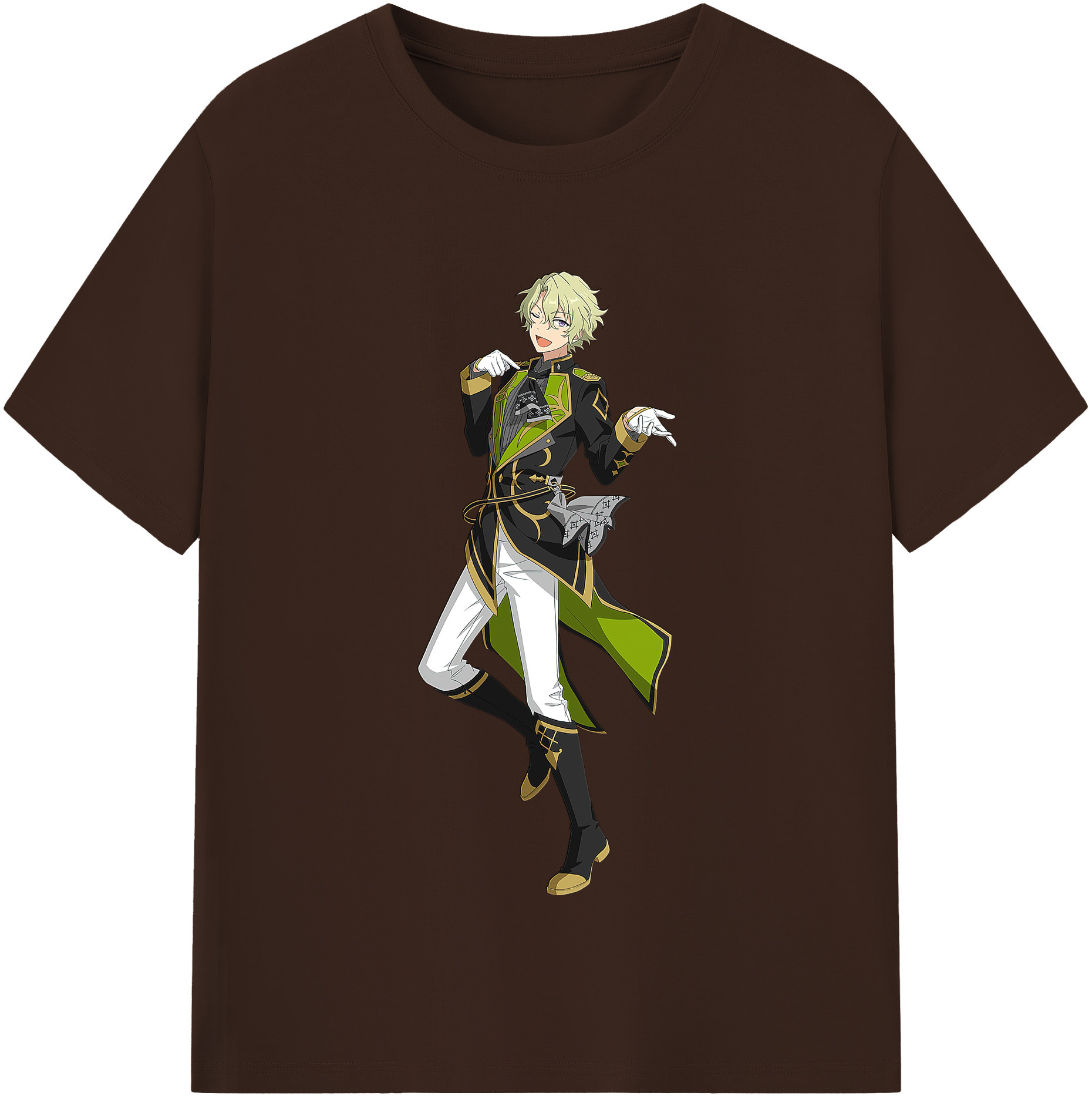（画像用） あんさんぶるスターズ! Ensemble Stars 綿100％半袖Tシャツ（フロントプリント）