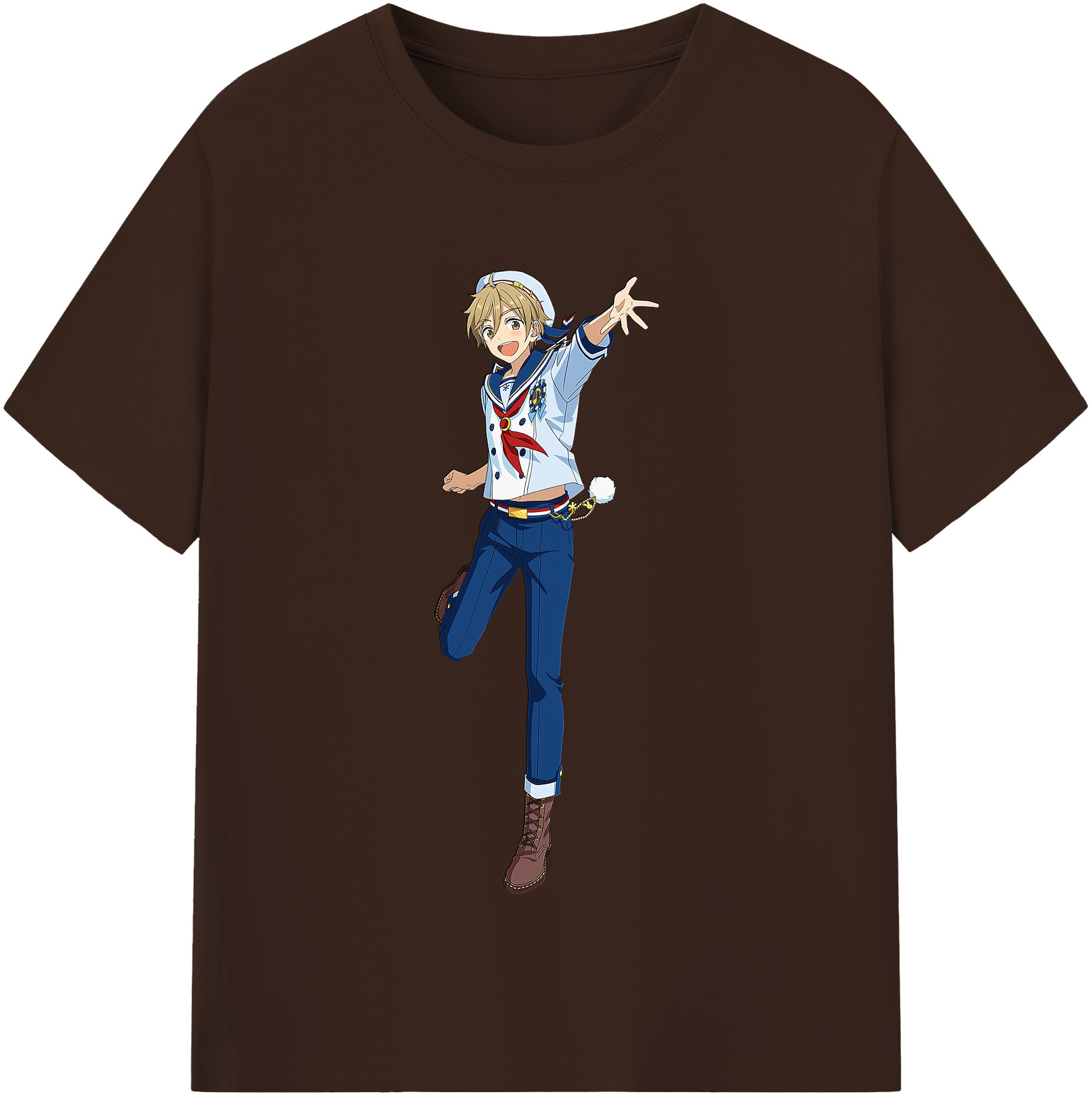 （画像用） あんさんぶるスターズ! Ensemble Stars 綿100％半袖Tシャツ（フロントプリント）