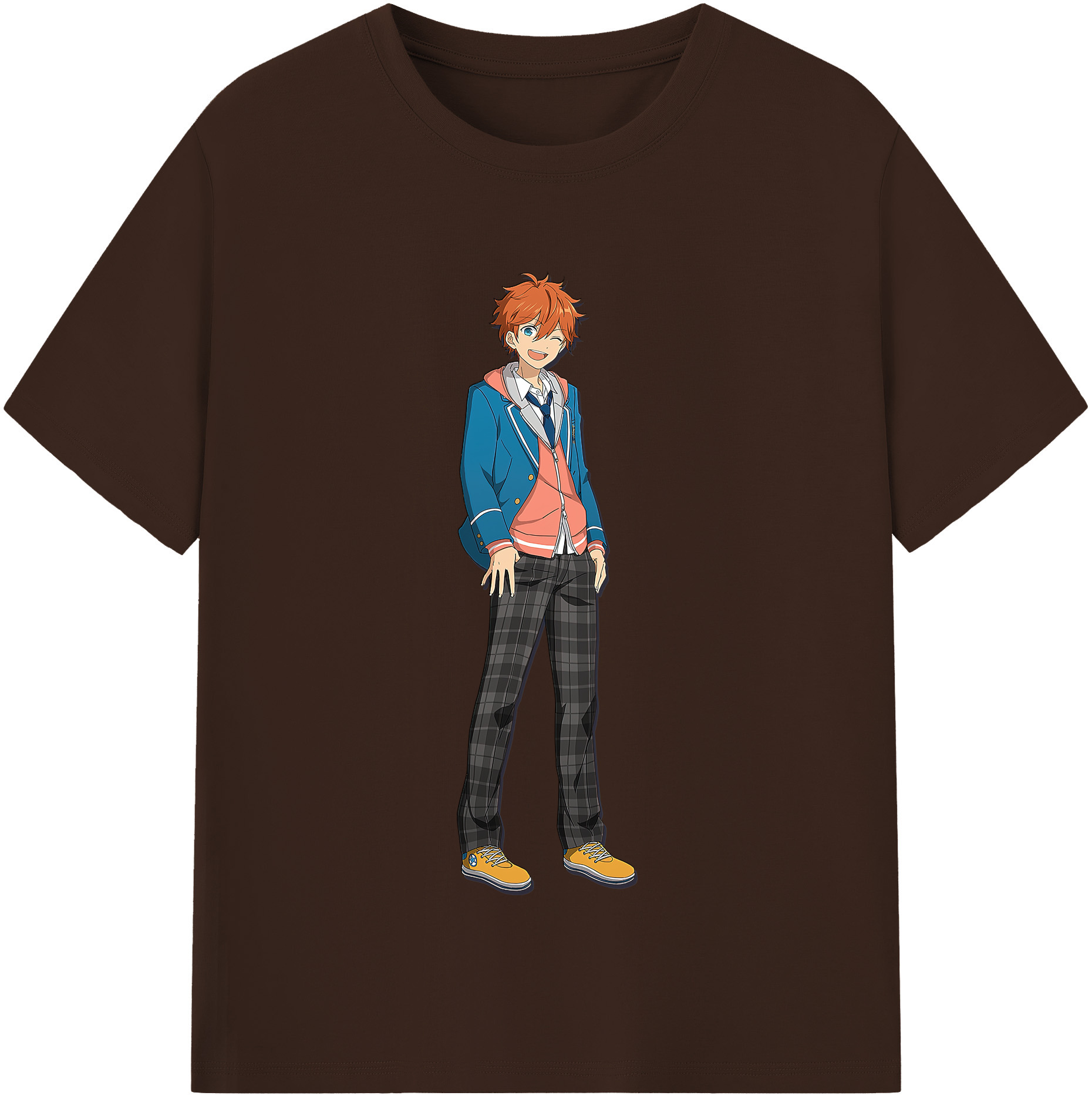 （画像用） あんさんぶるスターズ! Ensemble Stars 綿100％半袖Tシャツ（フロントプリント）