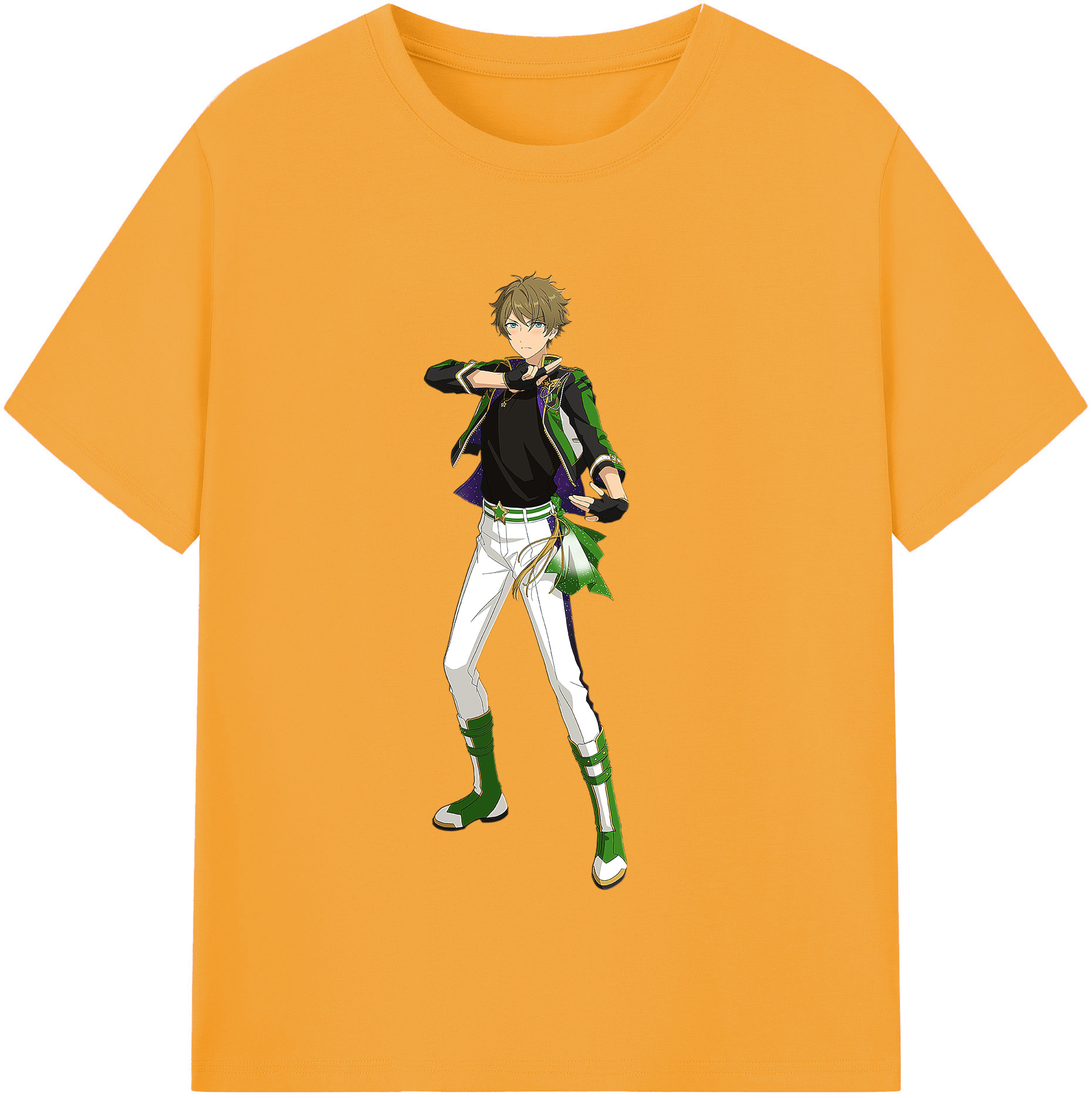 （画像用） あんさんぶるスターズ! Ensemble Stars 綿100％半袖Tシャツ（フロントプリント）