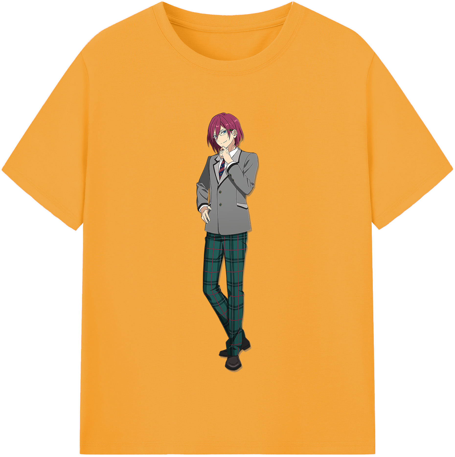 （画像用） あんさんぶるスターズ! Ensemble Stars 綿100％半袖Tシャツ（フロントプリント）
