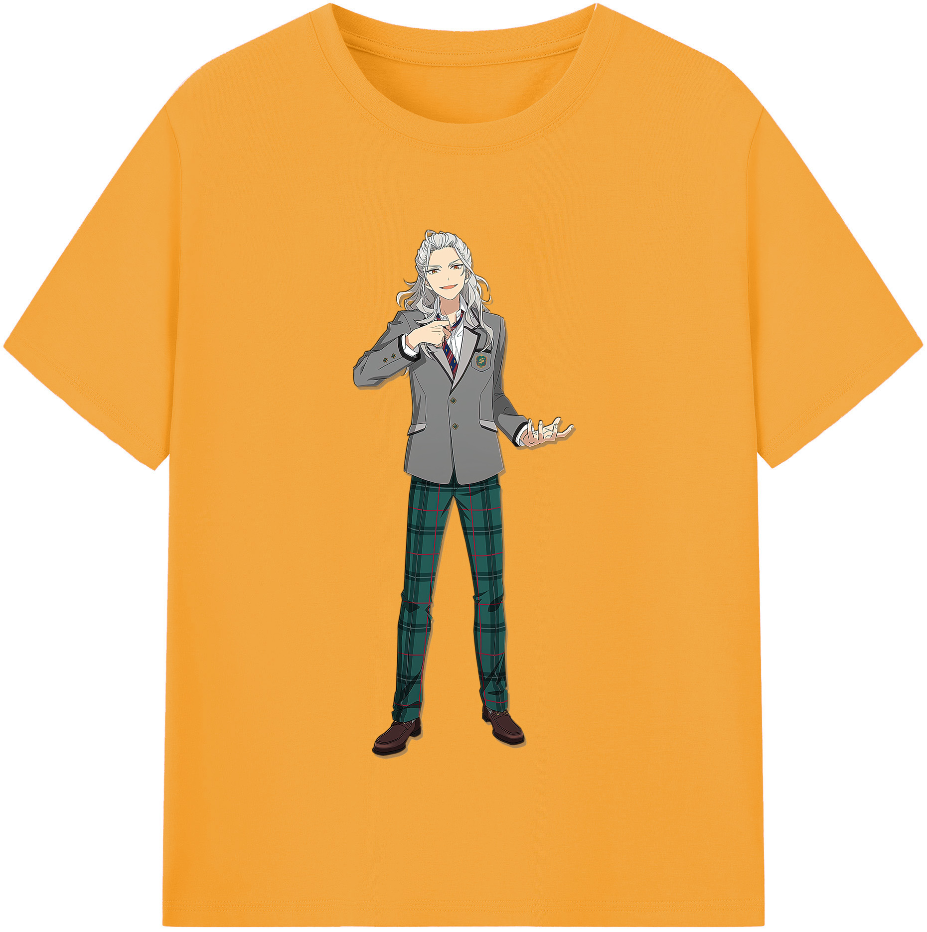 （画像用） あんさんぶるスターズ! Ensemble Stars 綿100％半袖Tシャツ（フロントプリント）