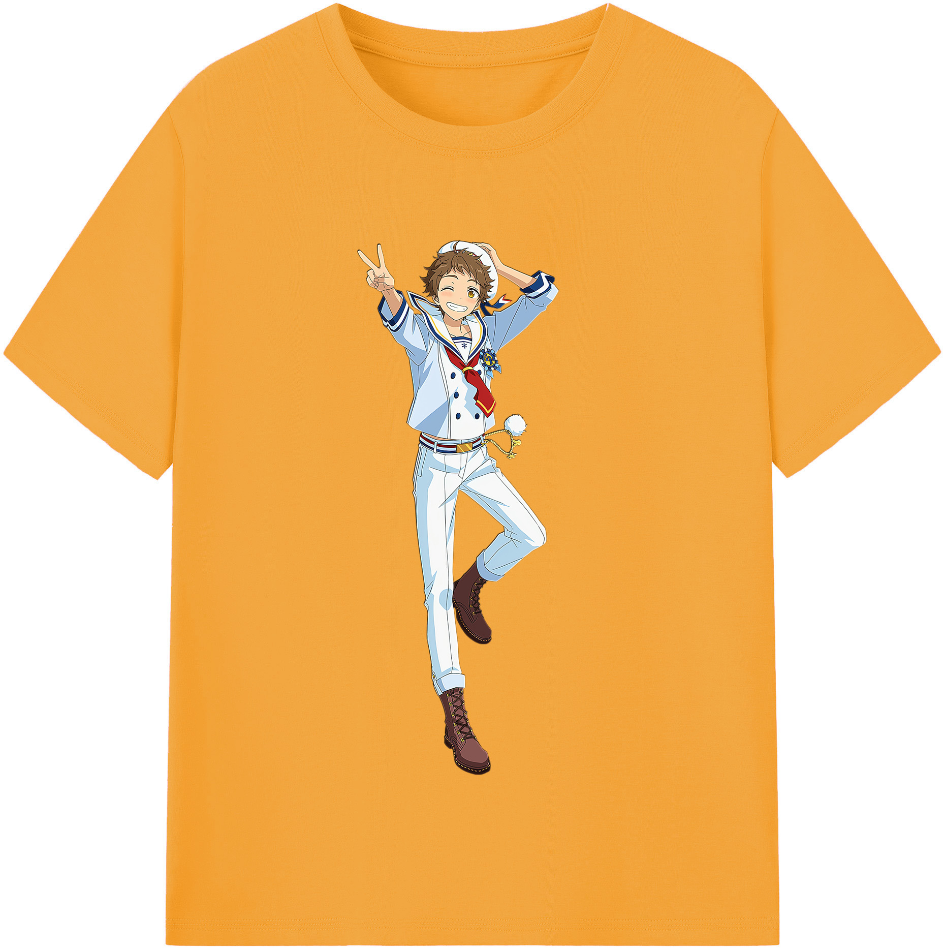 （画像用） あんさんぶるスターズ! Ensemble Stars 綿100％半袖Tシャツ（フロントプリント）
