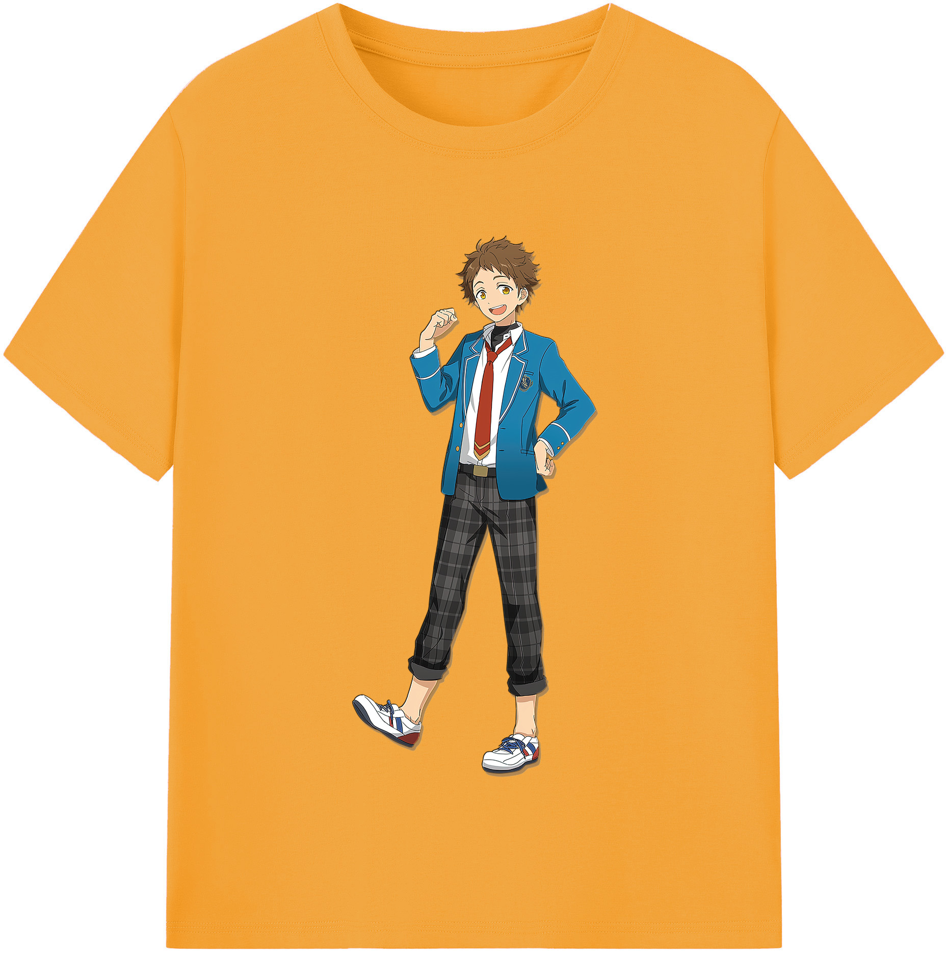 （画像用） あんさんぶるスターズ! Ensemble Stars 綿100％半袖Tシャツ（フロントプリント）