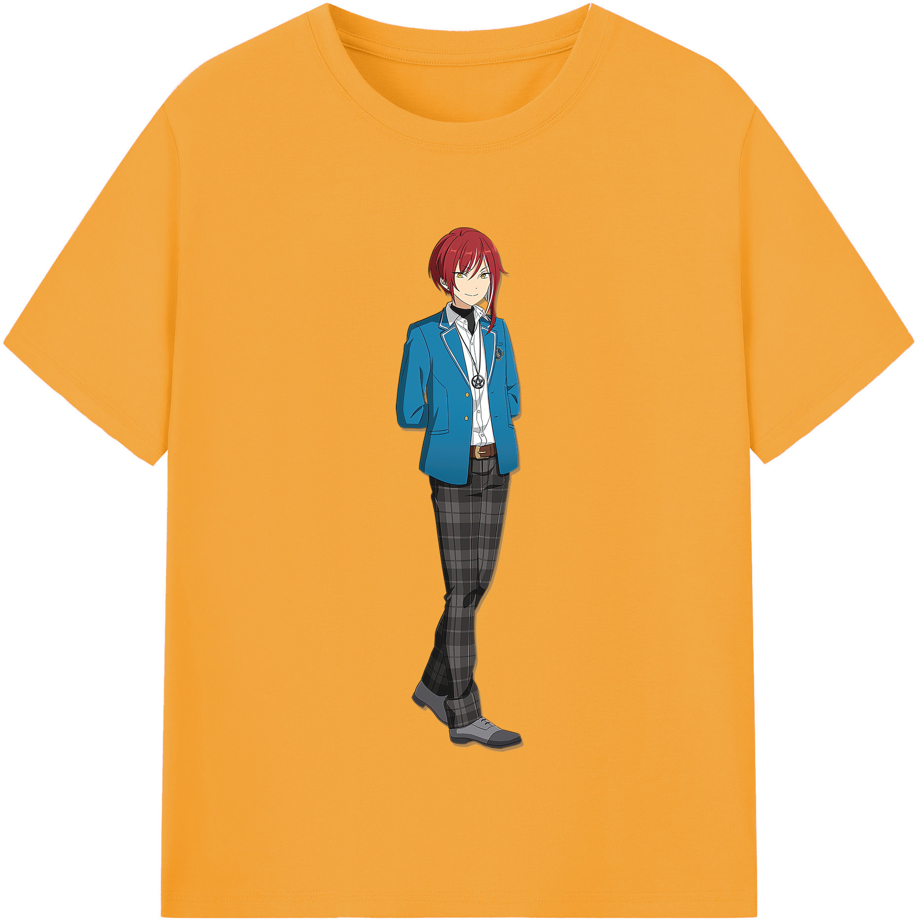 （画像用） あんさんぶるスターズ! Ensemble Stars 綿100％半袖Tシャツ（フロントプリント）