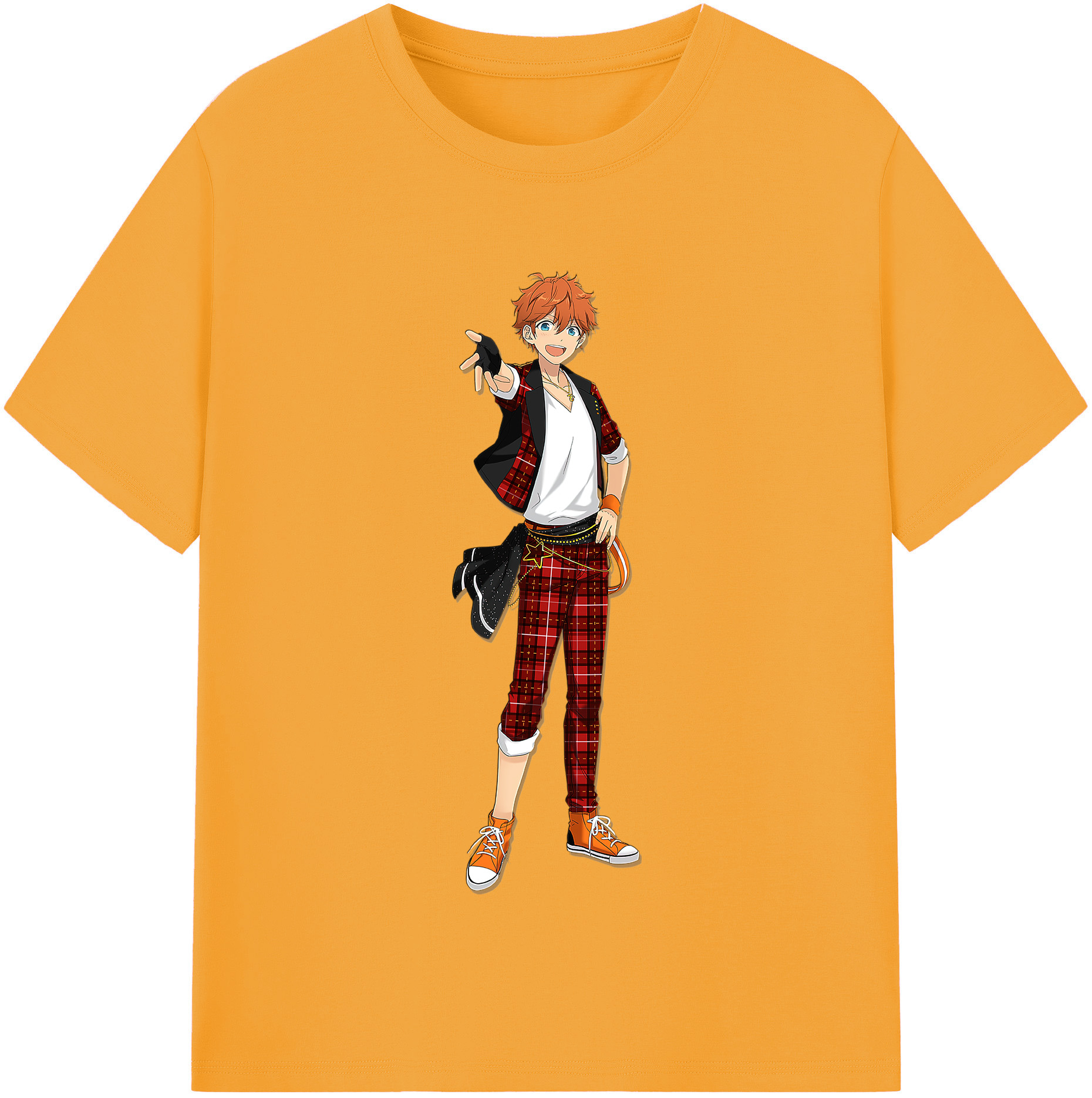 （画像用） あんさんぶるスターズ! Ensemble Stars 綿100％半袖Tシャツ（フロントプリント）