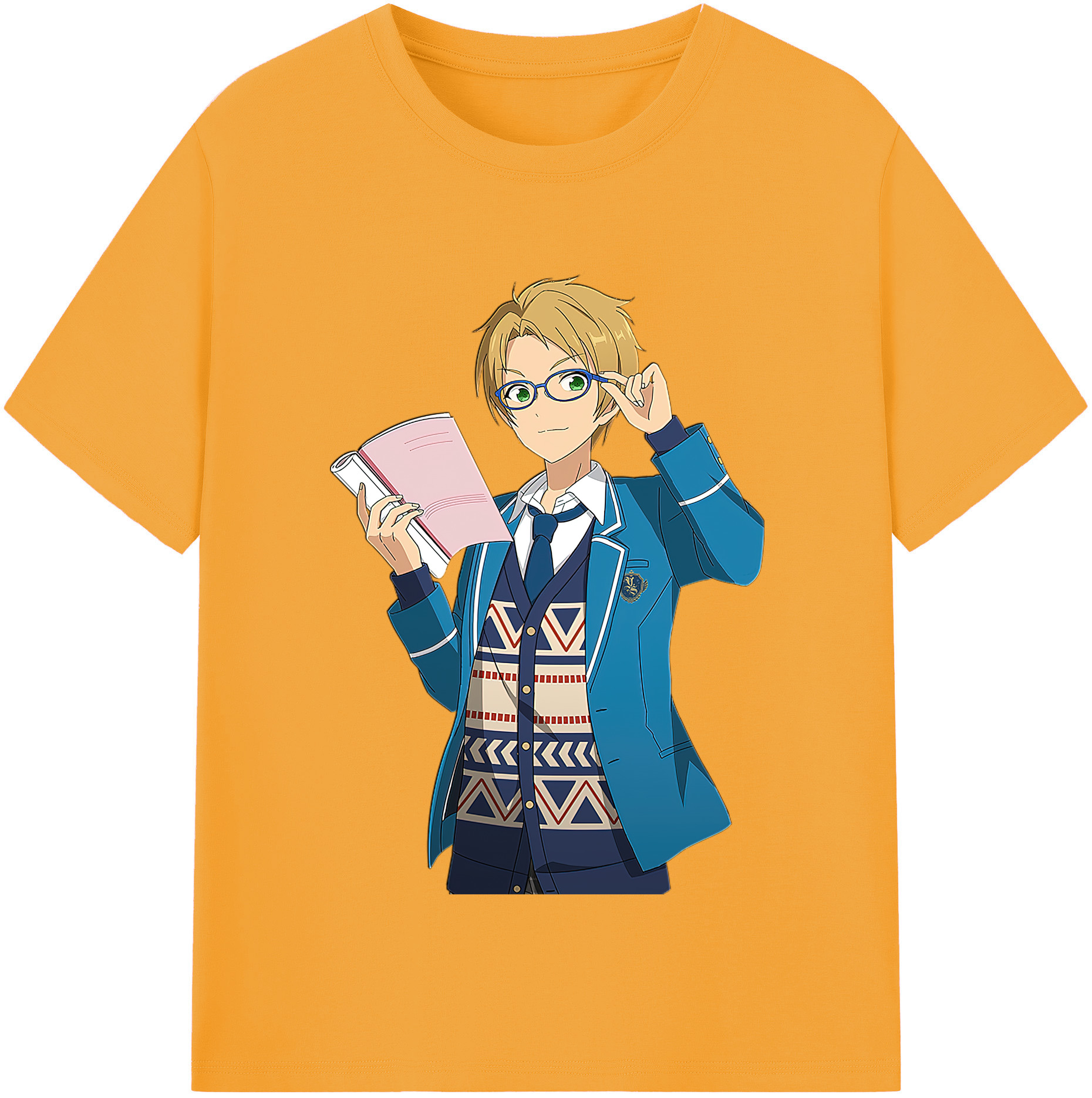 （画像用） あんさんぶるスターズ! Ensemble Stars 綿100％半袖Tシャツ（フロントプリント）