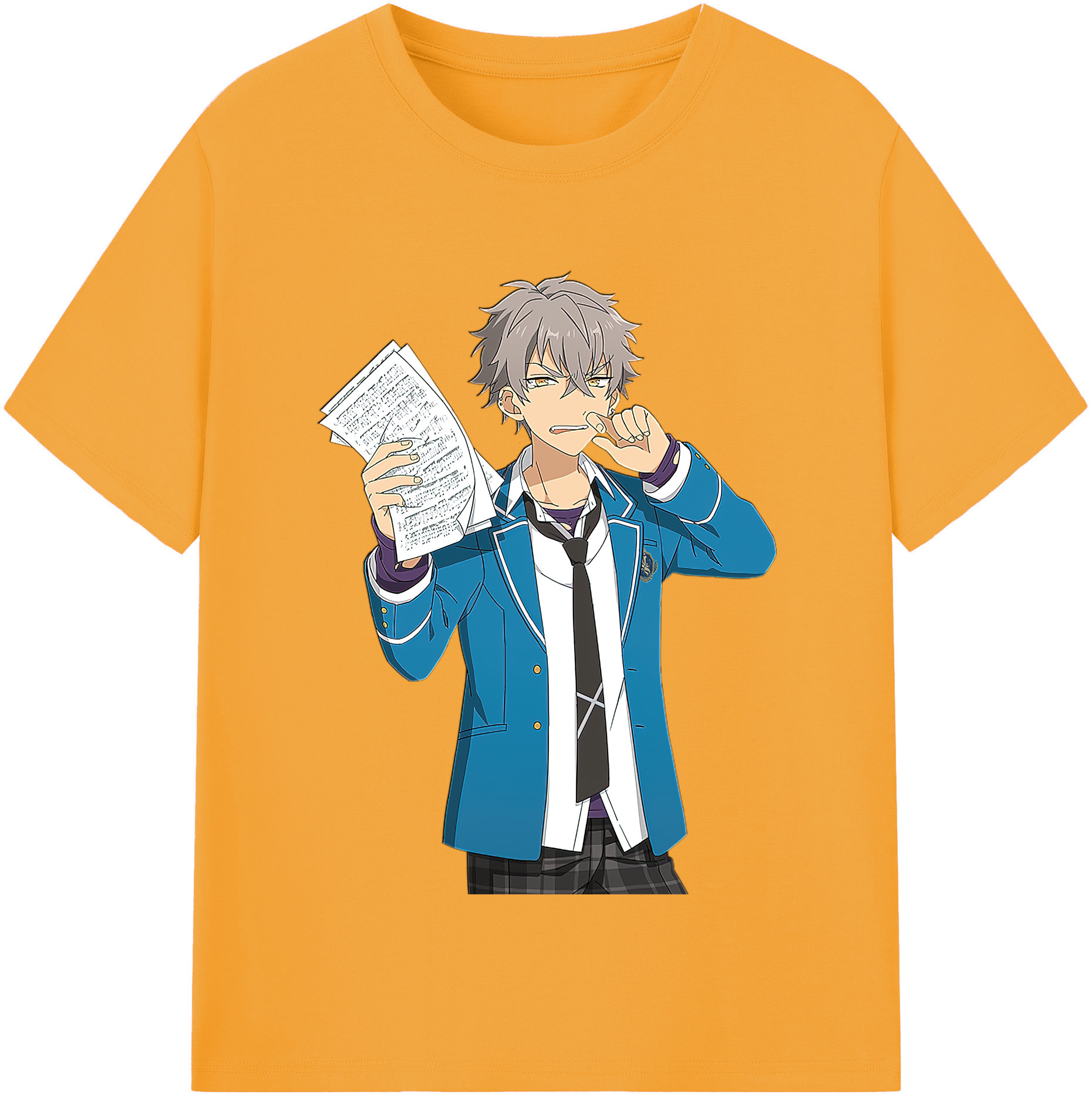 （画像用） あんさんぶるスターズ! Ensemble Stars 綿100％半袖Tシャツ（フロントプリント）