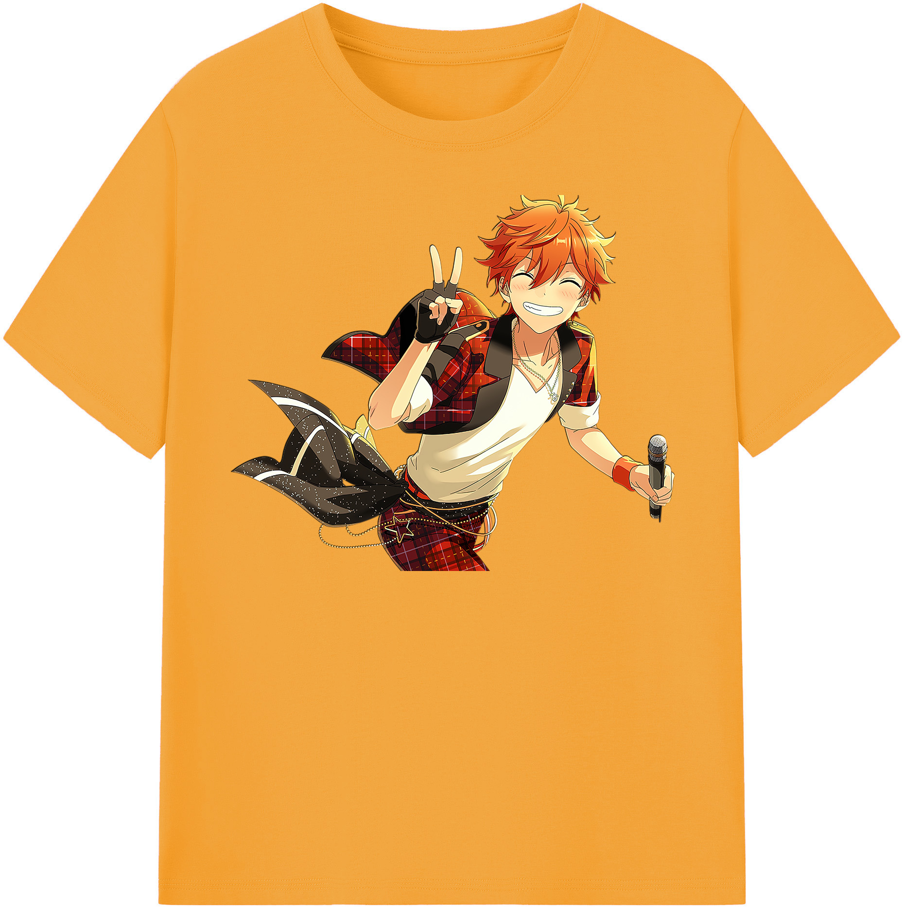 （画像用） あんさんぶるスターズ! Ensemble Stars 綿100％半袖Tシャツ（フロントプリント）