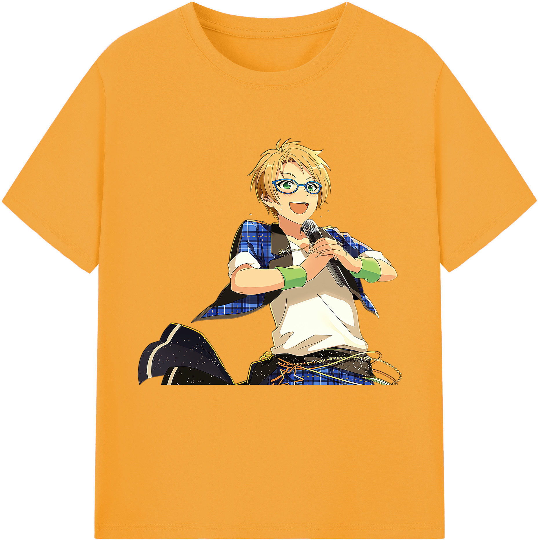 （画像用） あんさんぶるスターズ! Ensemble Stars 綿100％半袖Tシャツ（フロントプリント）